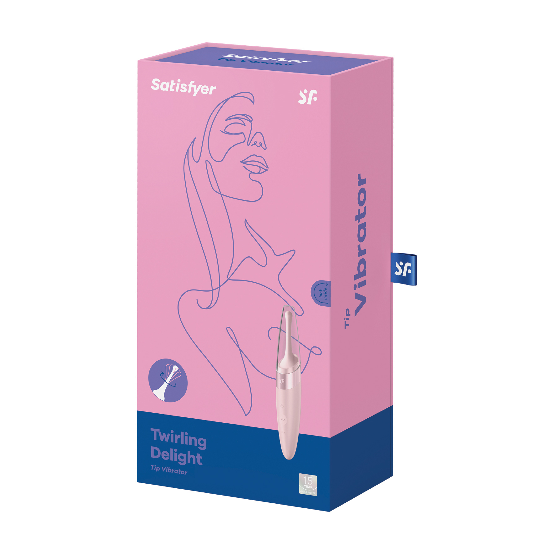 SATISFYER Twirling Delight rose