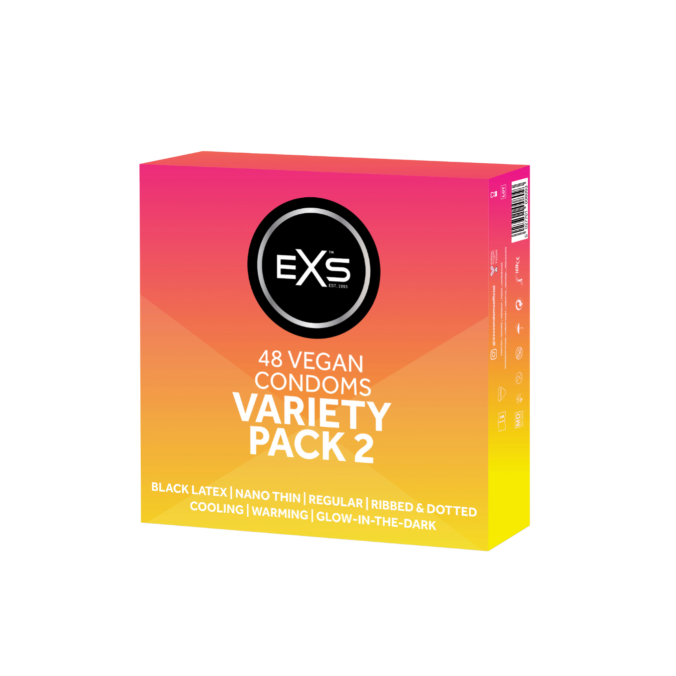 EXS Variety Pack 2 condoms (48pcs)