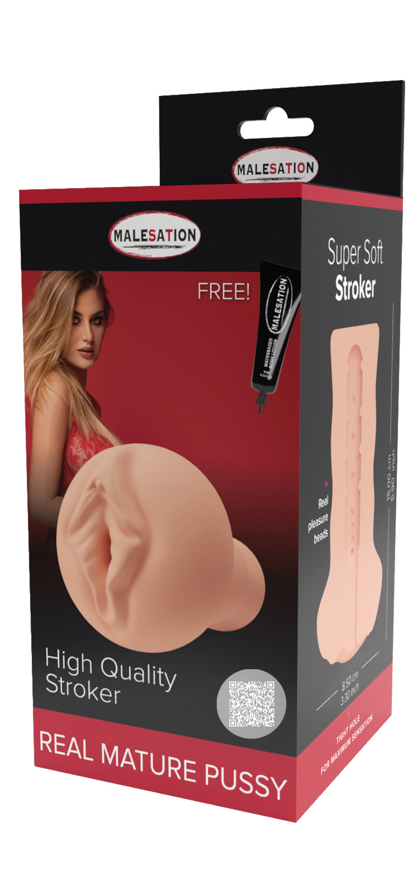 MALESATION Masturbator Real Mature Pussy Stroker