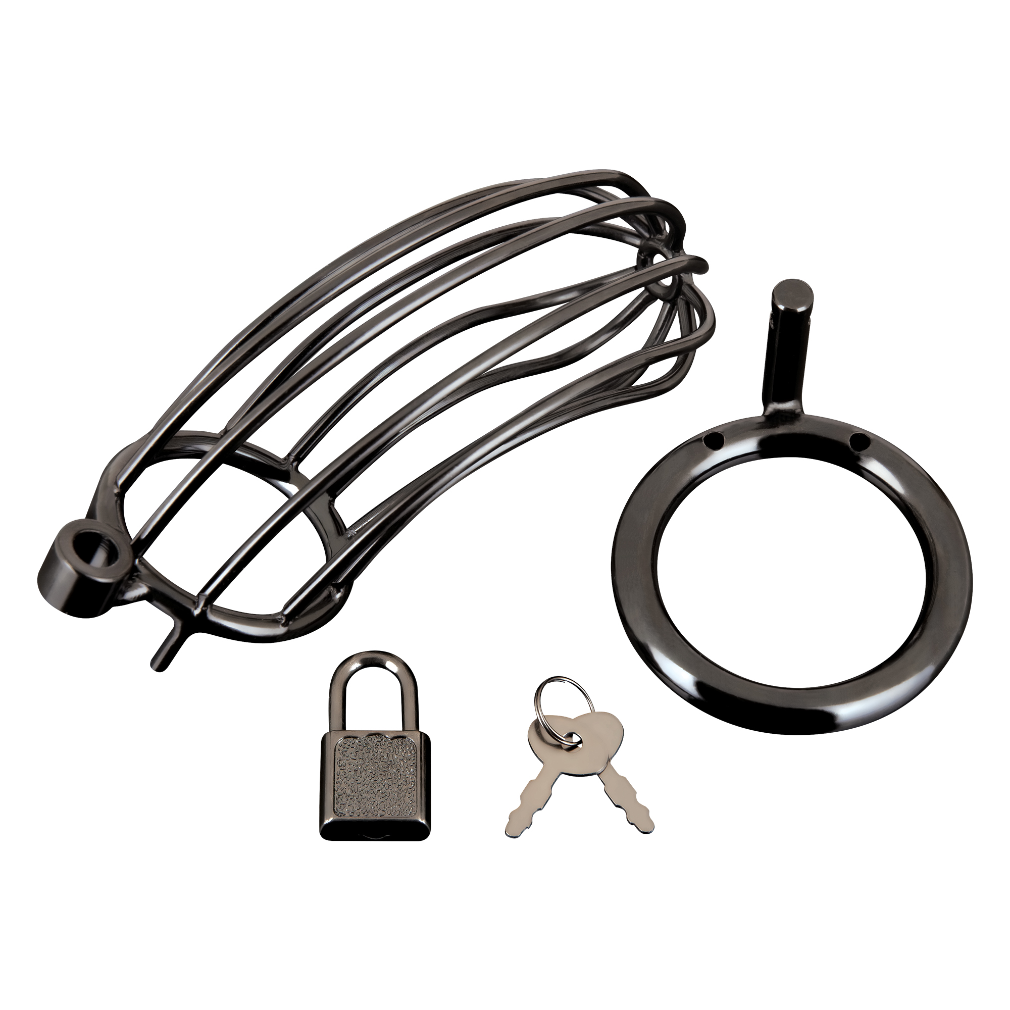 BLUE LINE C&B GEAR Prisoner Cock Cage - Black