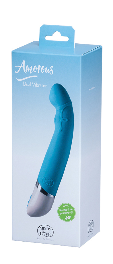 MINDS of LOVE Amorous Dual Vibrator türkis