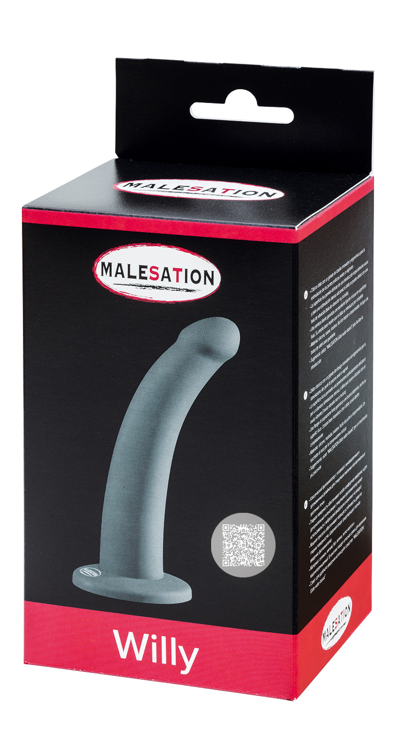 MALESATION Willy Dildo schwarz