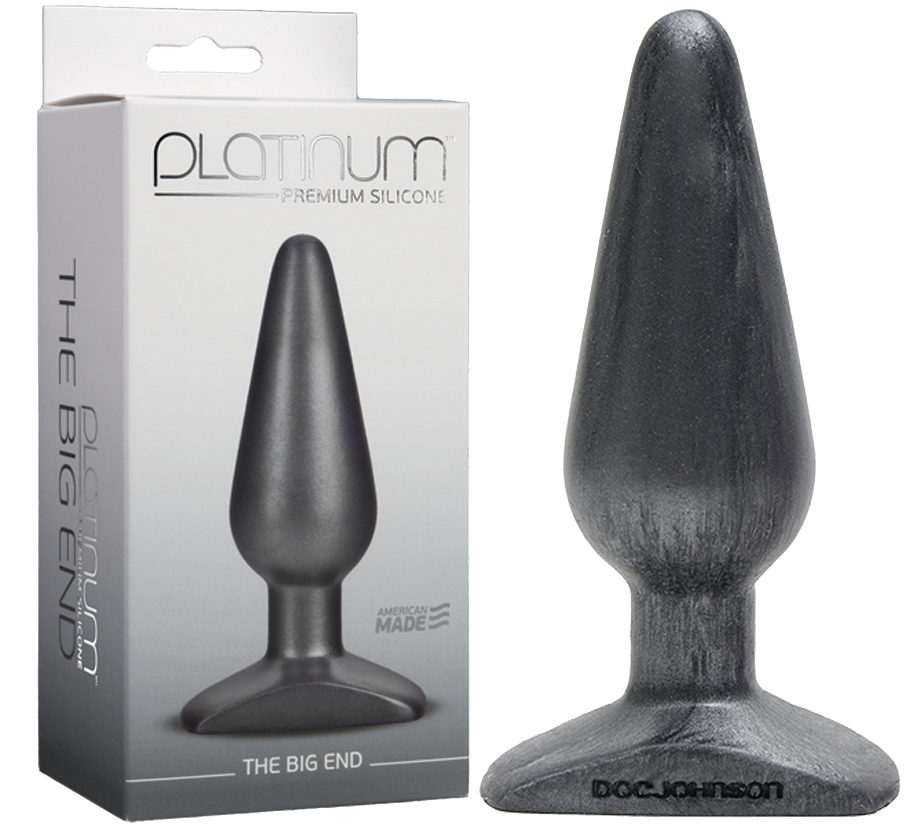 DOC JOHNSON Platinum The Big End charcoal