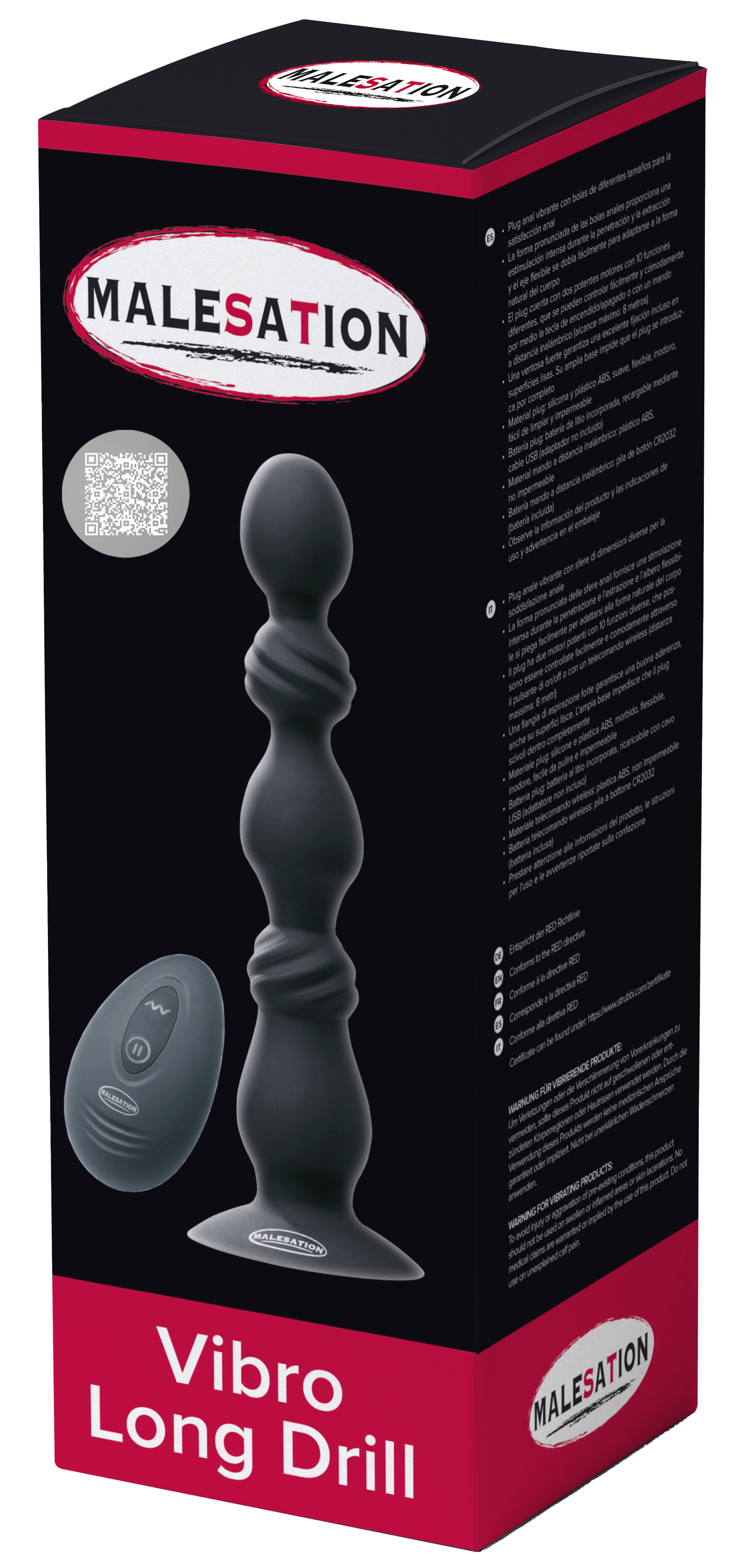 MALESATION Vibro Long Drill