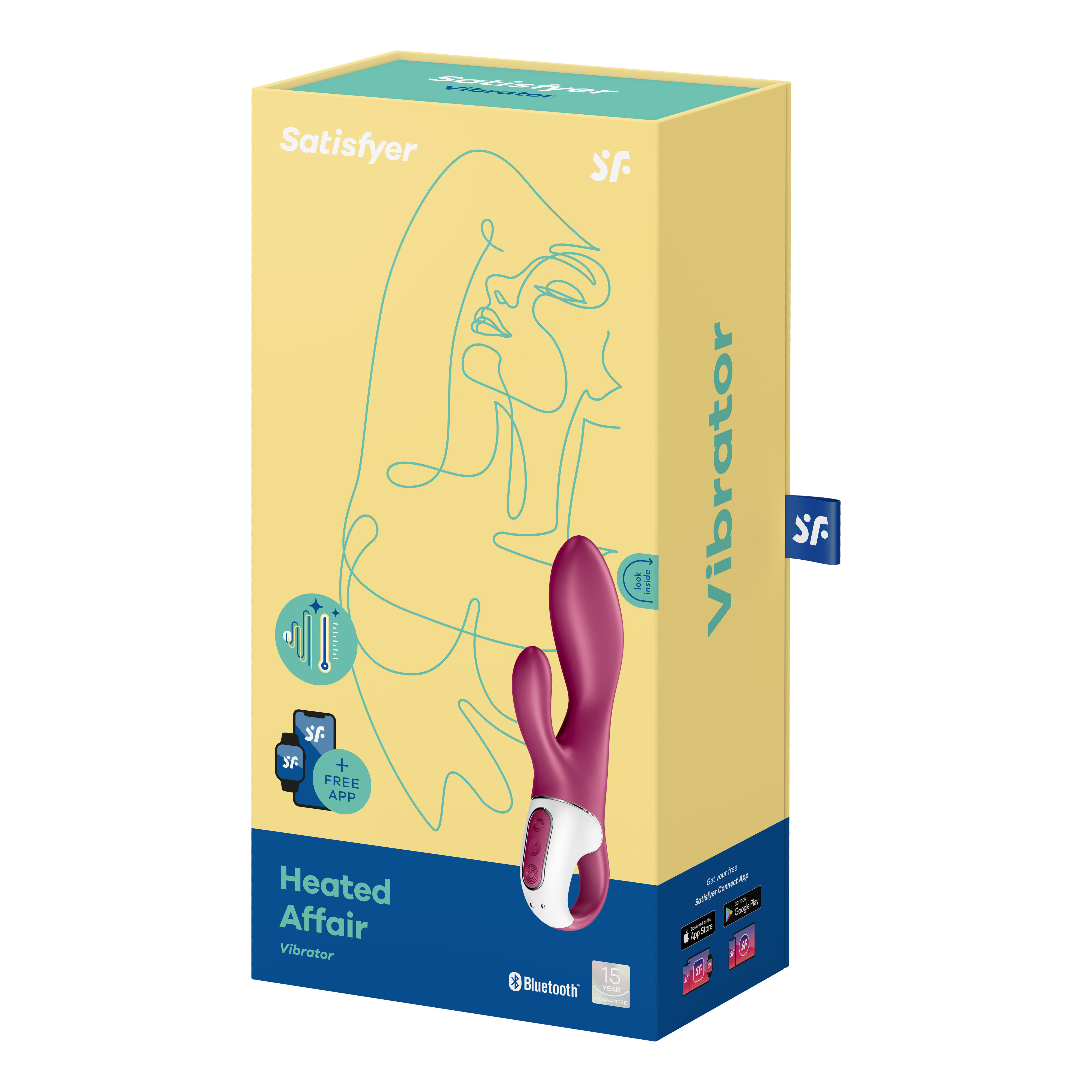 SATISFYER Heated Affair violet