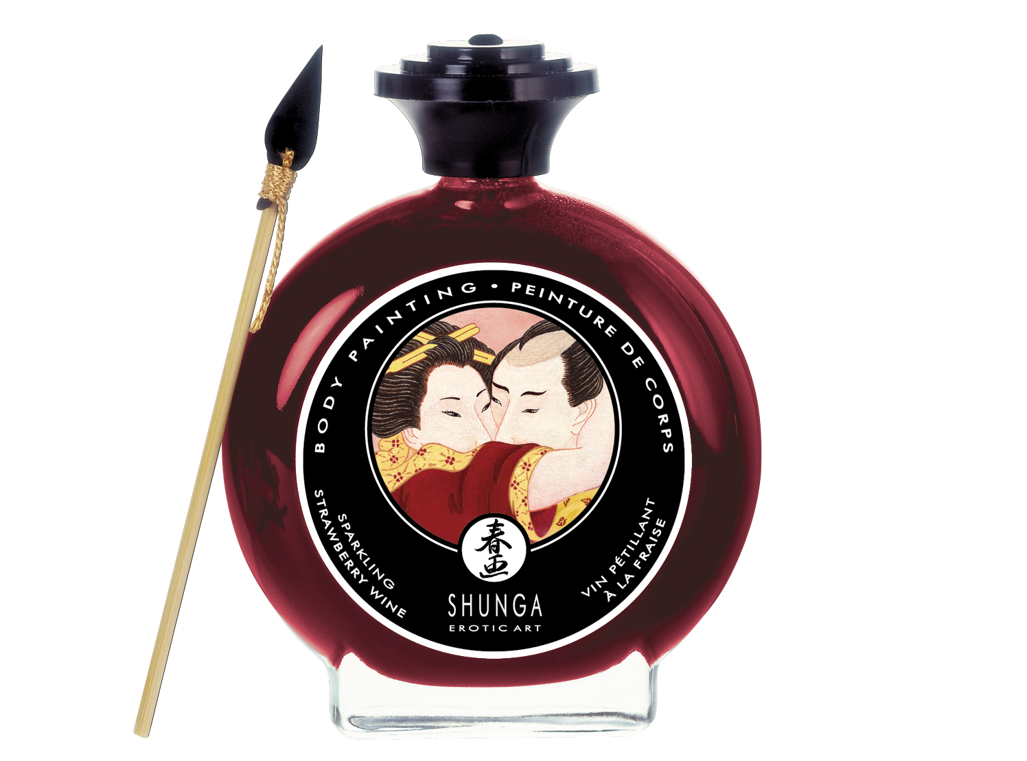 SHUNGA Sparkl. Strawberry Wine Body Painting 100ml