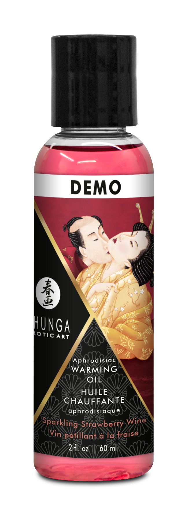 SHUNGA Intimate Kisses Öl Strawberry Sparkling Wine 60ml TESTER