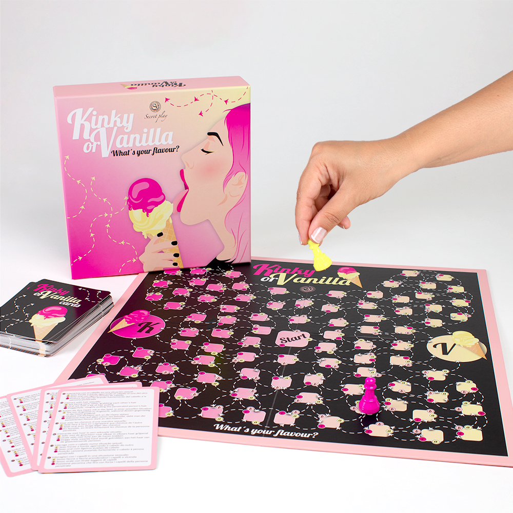 Secret play - Kinky or Vanilla Board Game (ES/EN/DE/FR/NL/PT/IT)