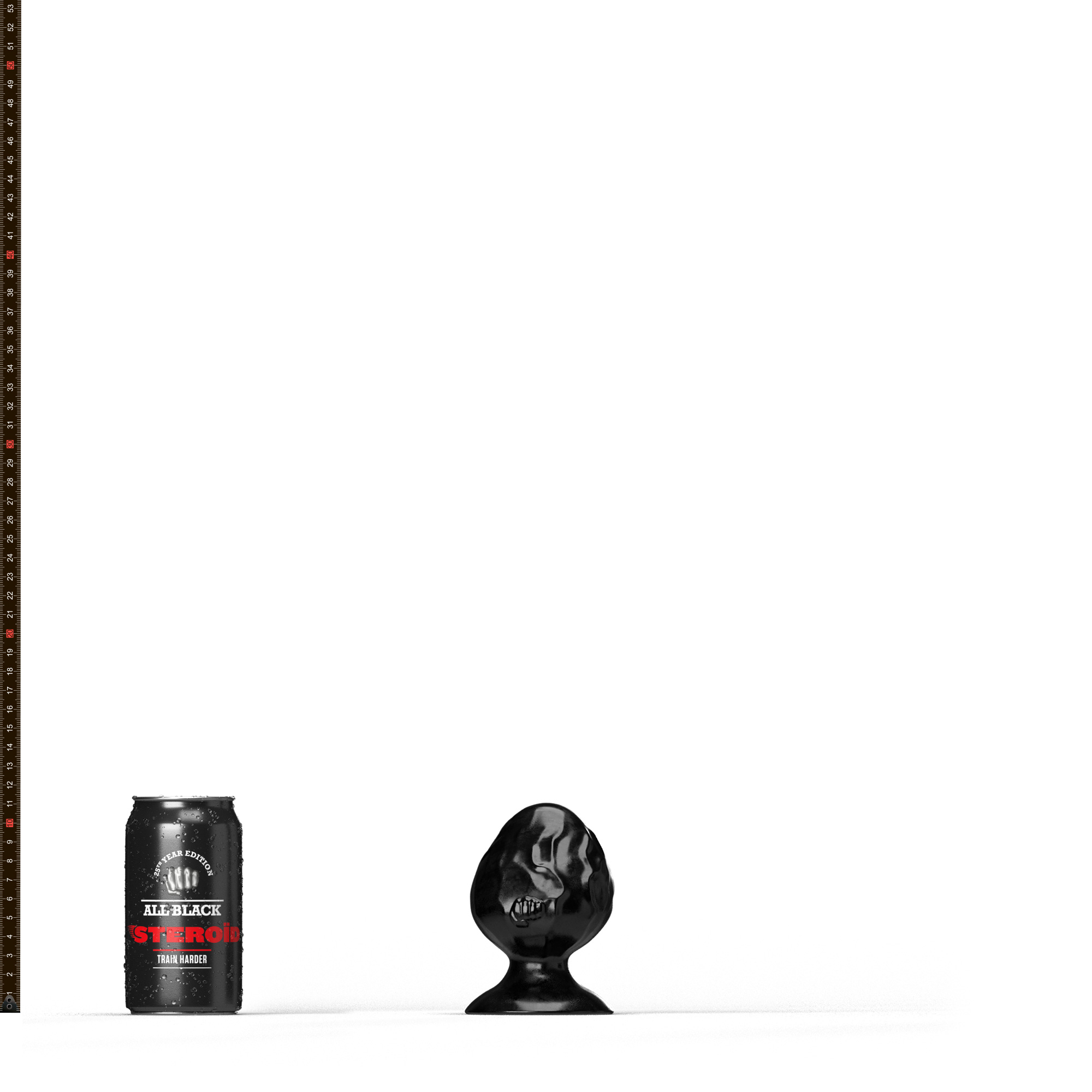 600000009643_5 ALL BLACK STEROID The Dumbbell Black