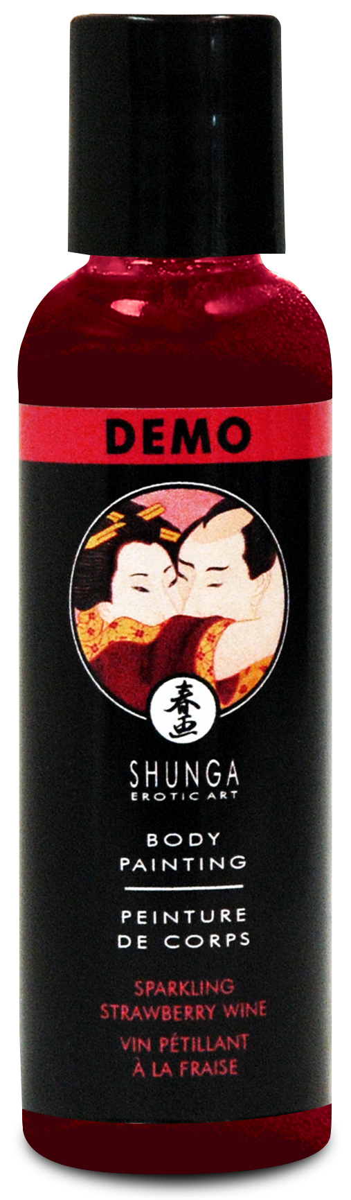 SHUNGA Sparkl. Strawberry Wine Body Painting 60ml TESTER