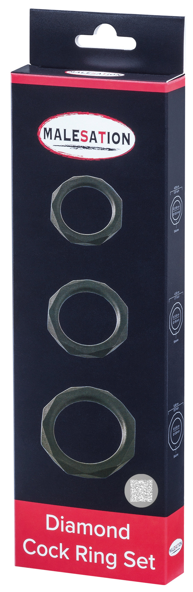 MALESATION Diamond Cock Ring Set