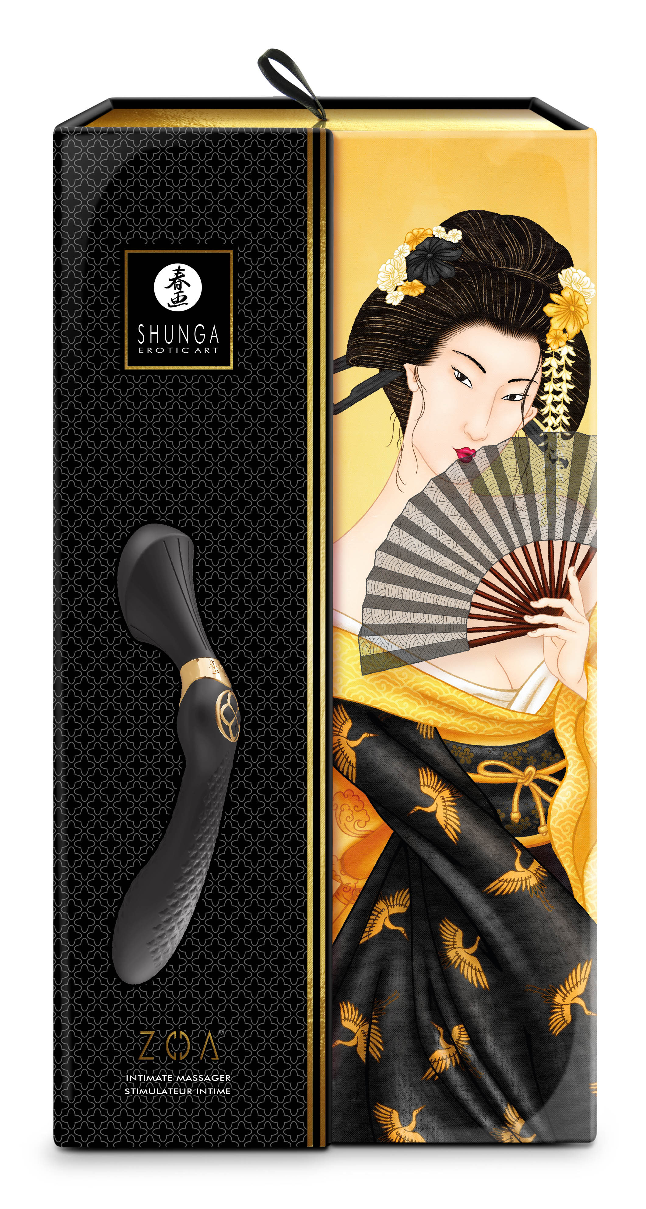 Shunga - ZOA - Intimate massager black Shunga - ZOA - Intimate massager black