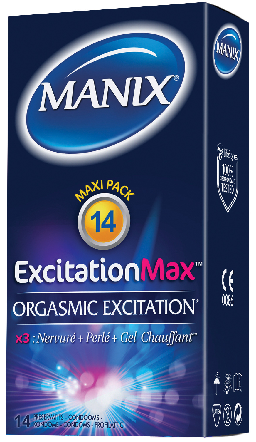 MANIX Excitation Max 14 St.