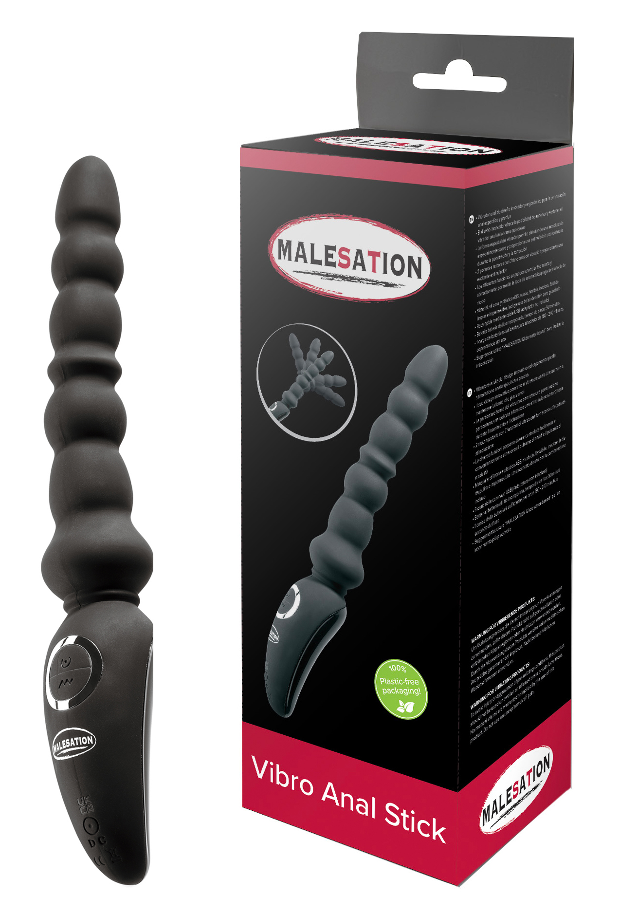 MALESATION Vibro Anal Stick