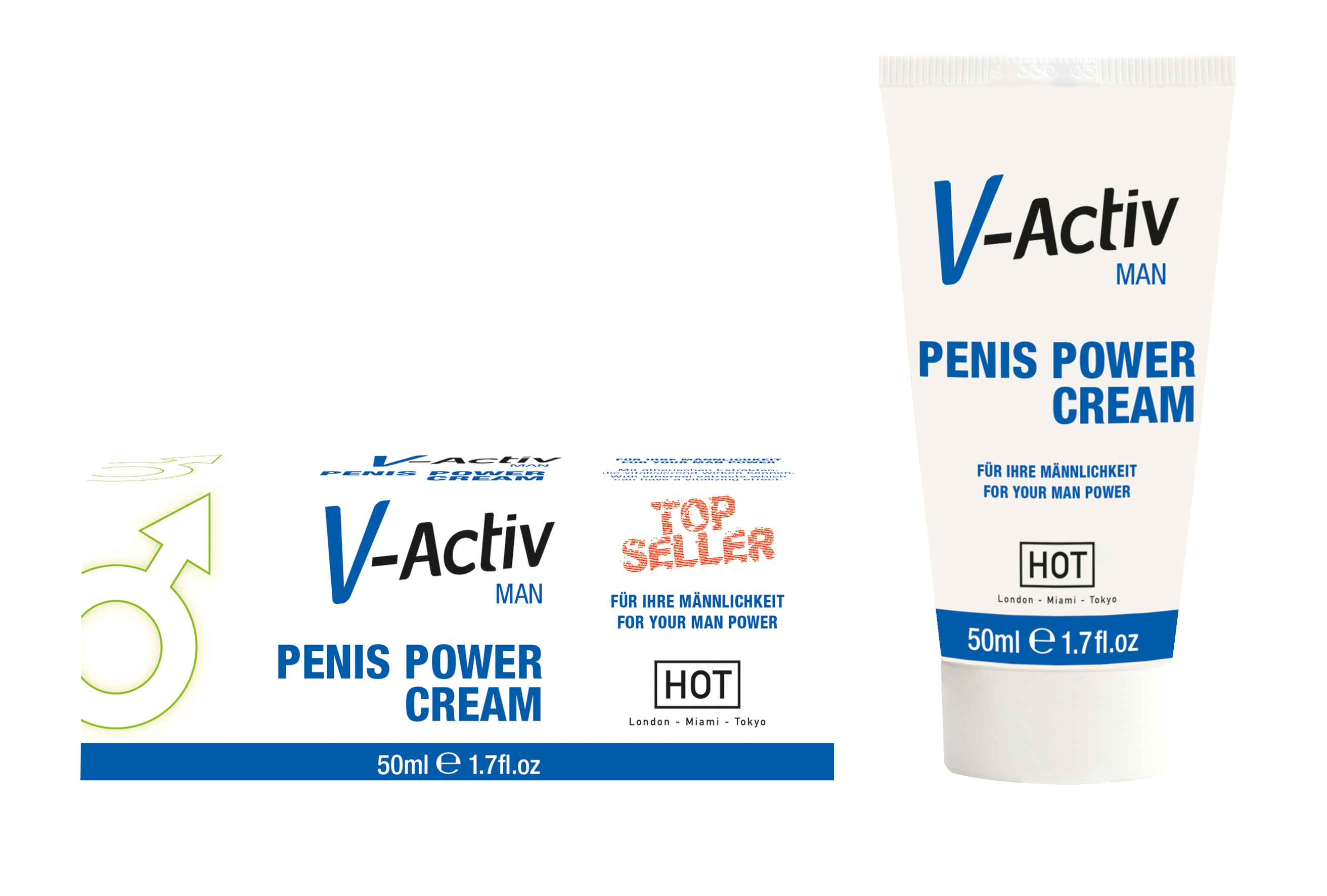HOT V-Activ Penis-Power Cream 50ml