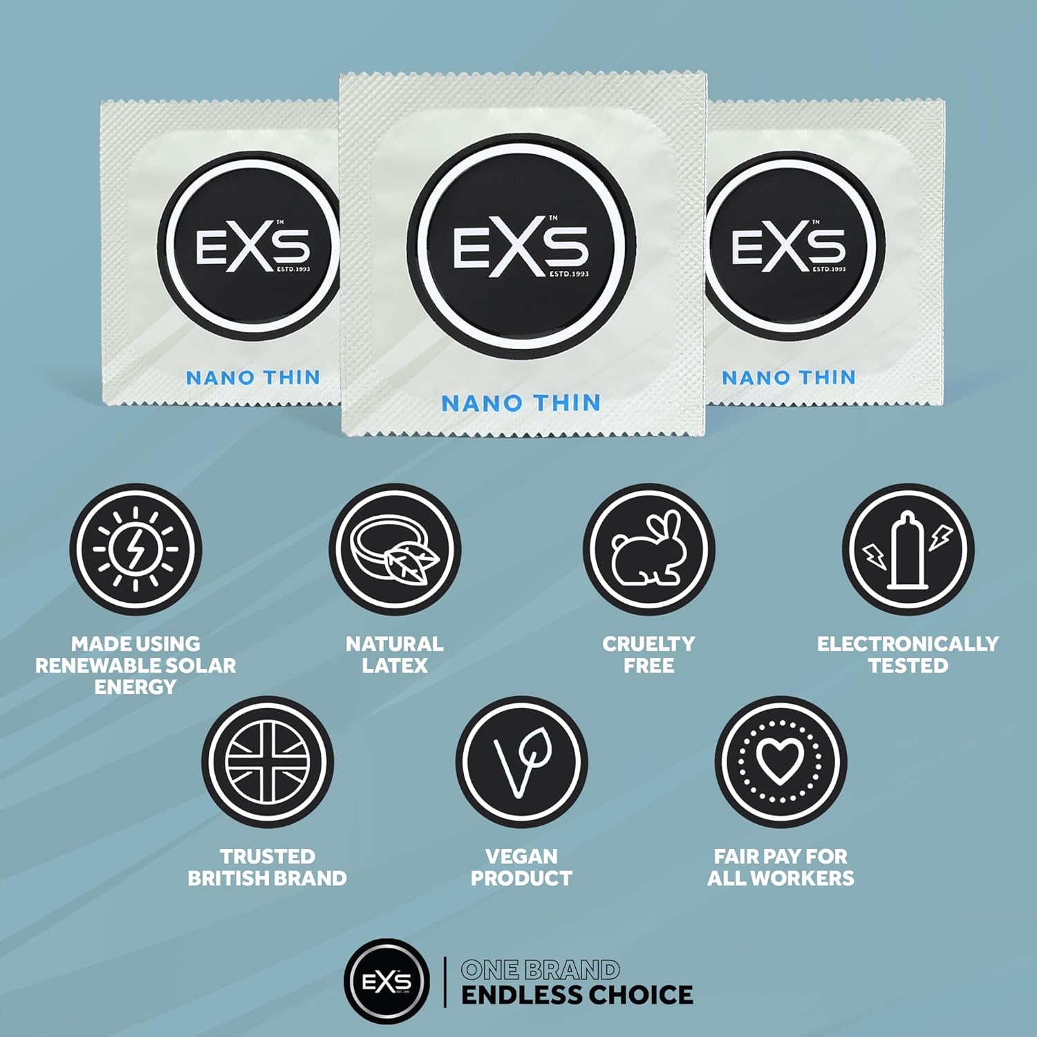 EXS Nano Thin 0.05 condoms (12pcs)