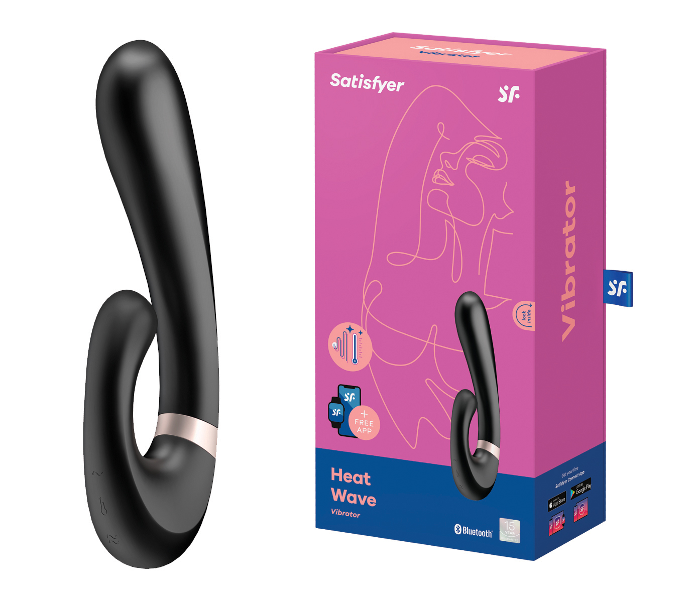 SATISFYER Heat Wave black