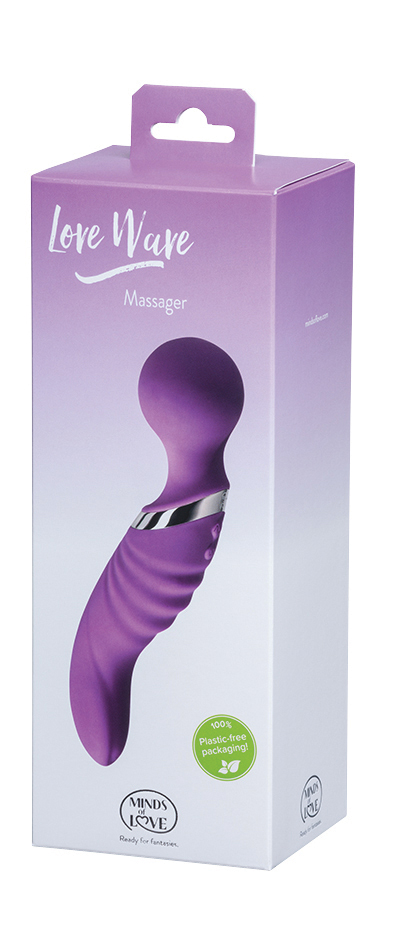 MINDS of LOVE Love Wave Massager lila