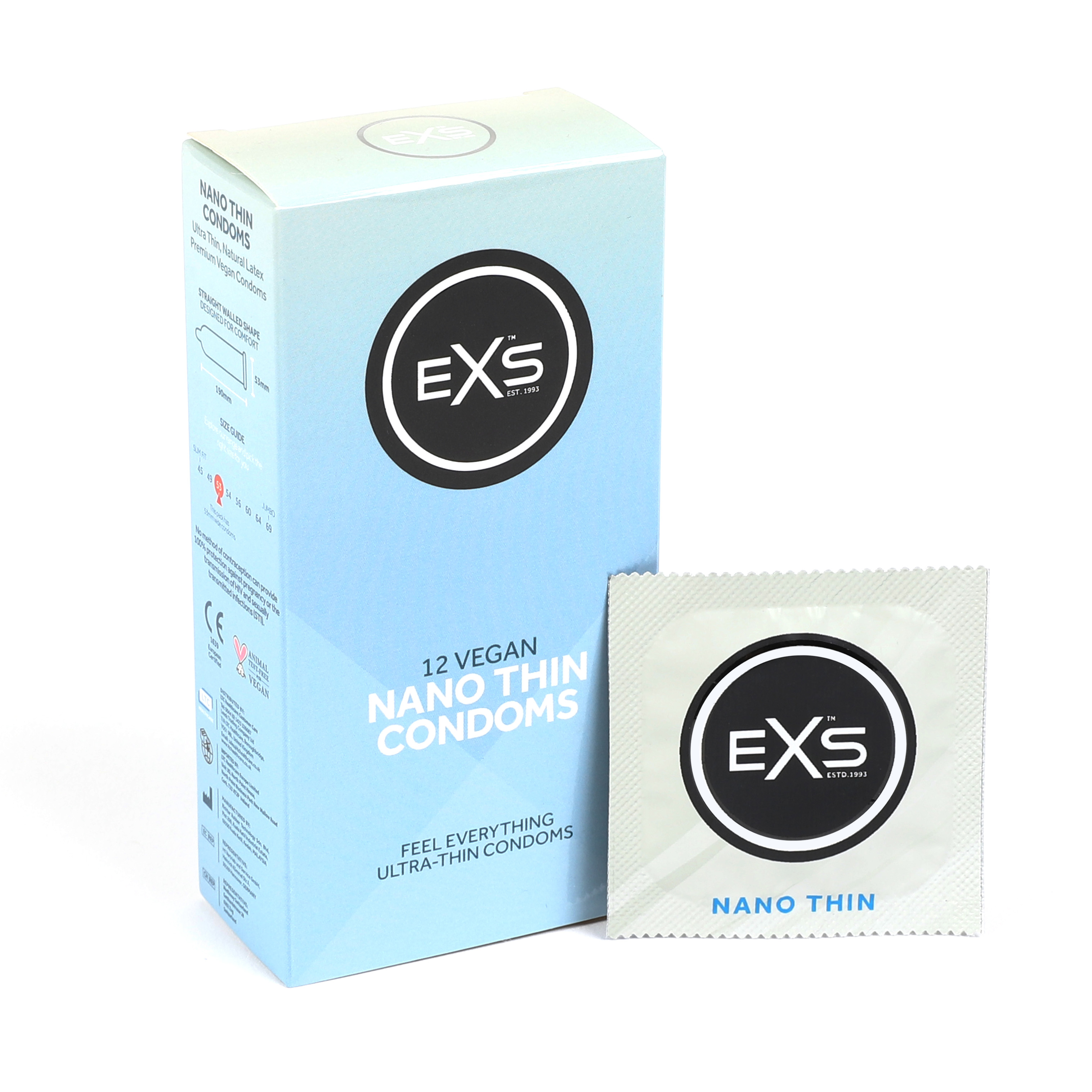 EXS Nano Thin 0.05 condoms (12pcs)