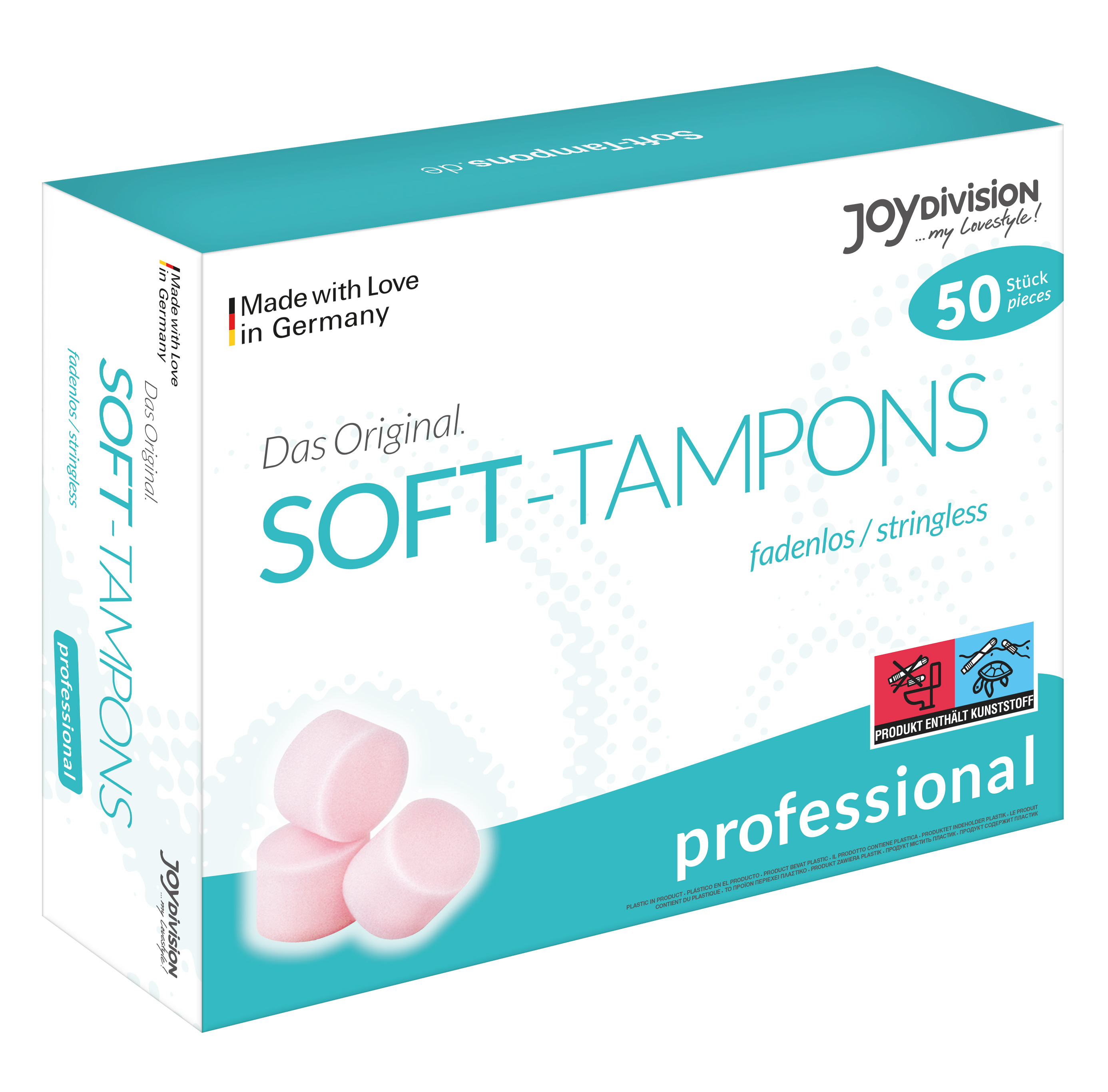 JOYDIV. Soft-Tampons Professional 50er Packung