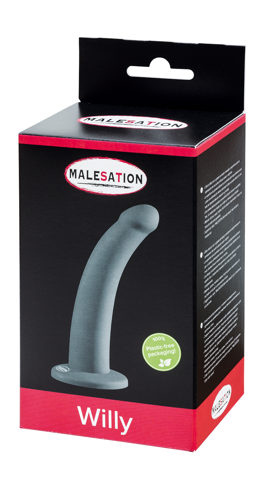 MALESATION Willy Dildo schwarz