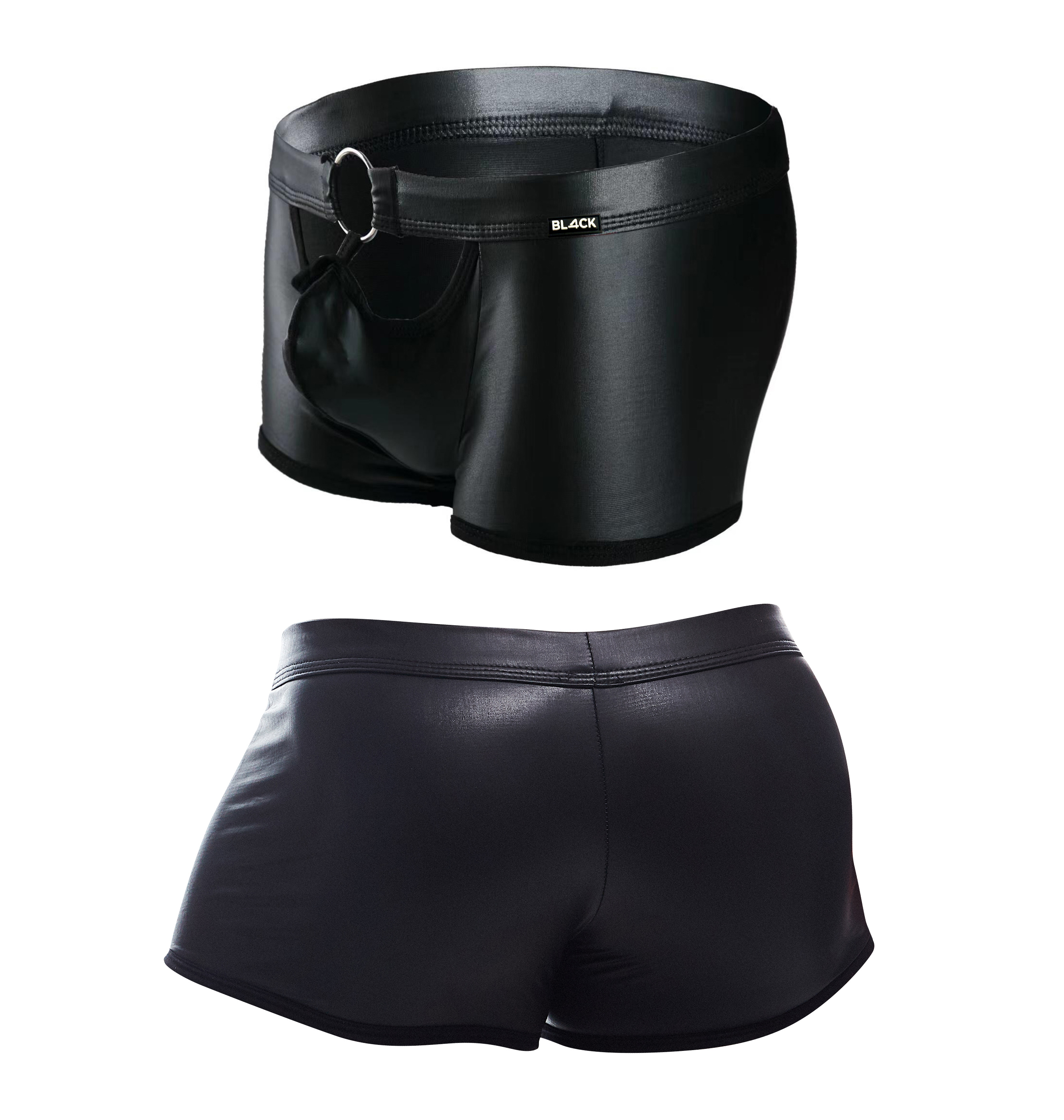 C4M Peekaboo Black Mini Pants M C4M Peekaboo Black Mini Pants M