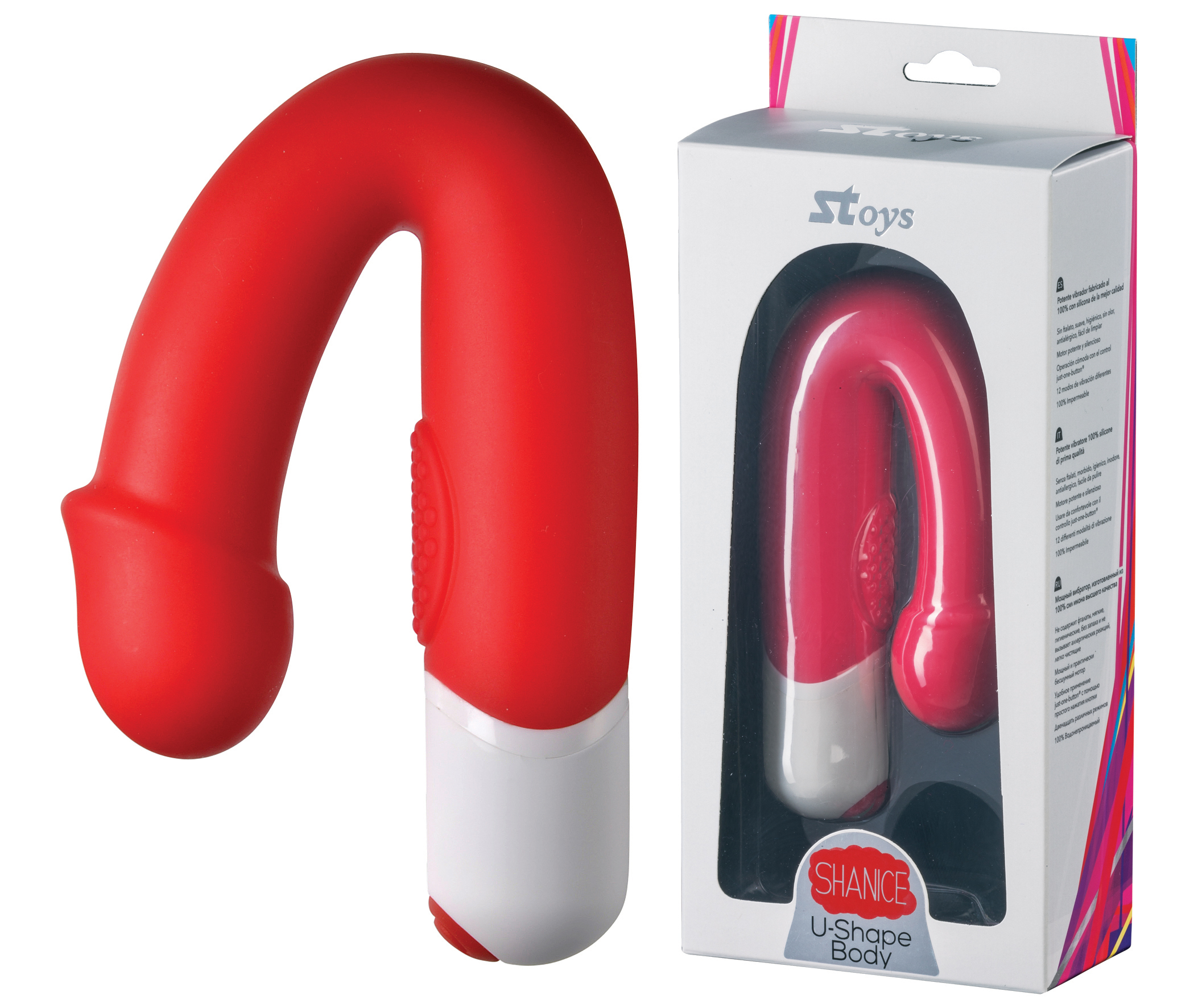 SToys Shanice Silicone-Vibrator red