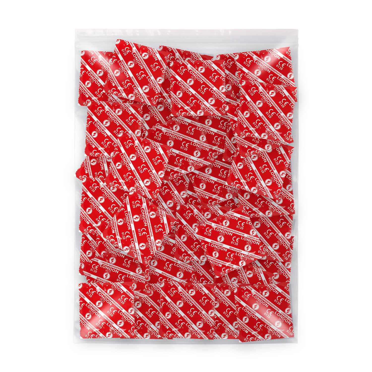LONDON Feucht rot 100er