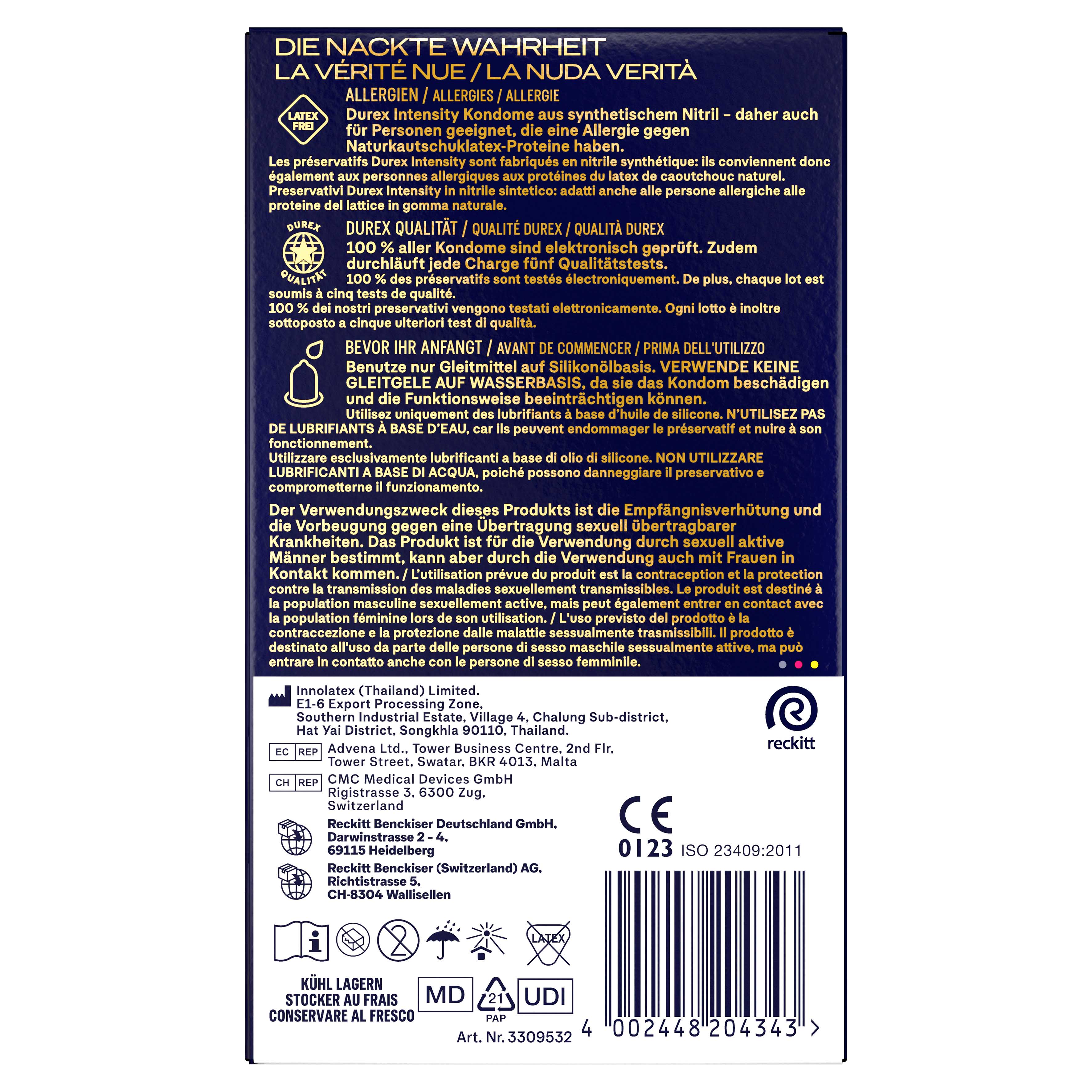 DUREX Intensity 8 St.