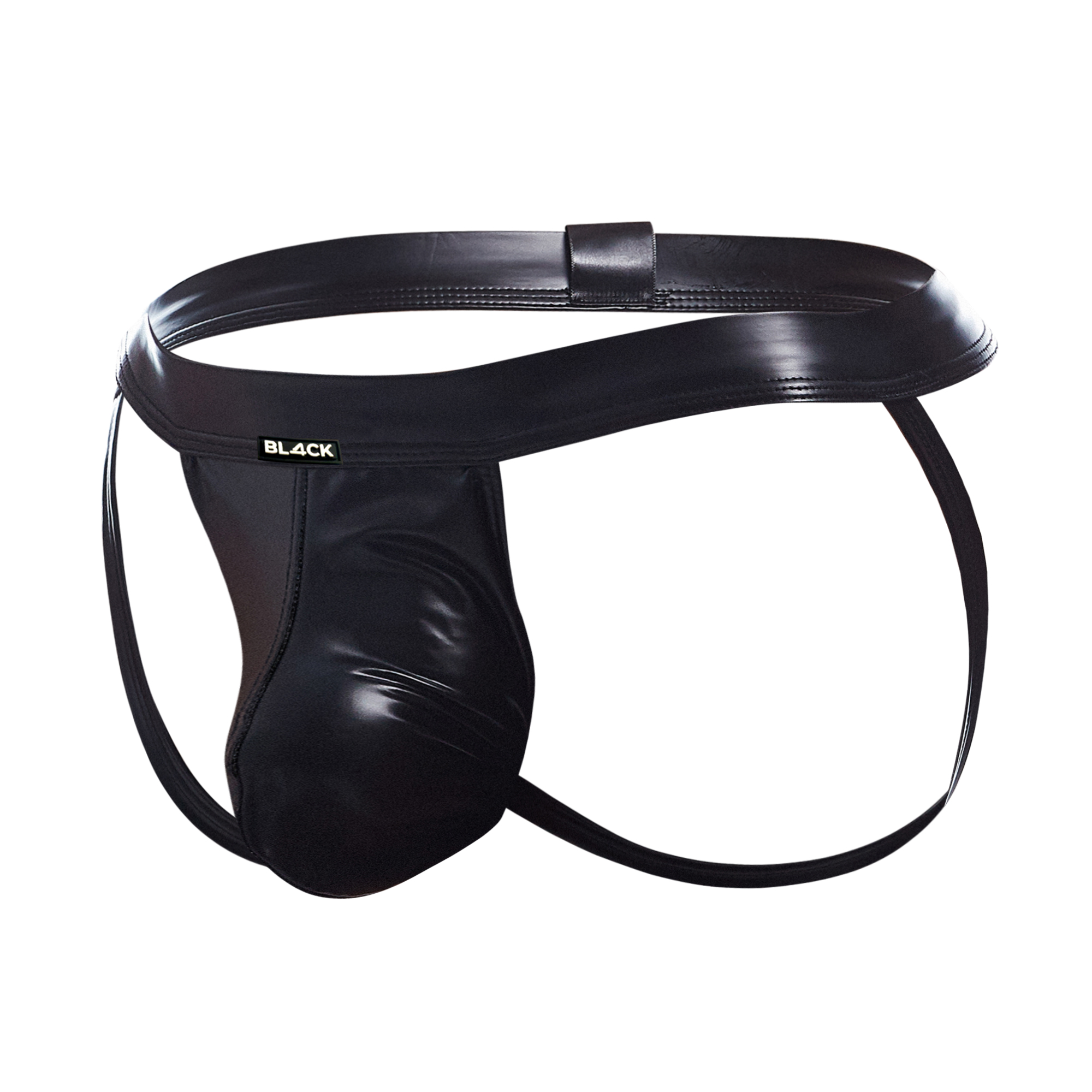 C4M Ergonomic Black Jockstrap S