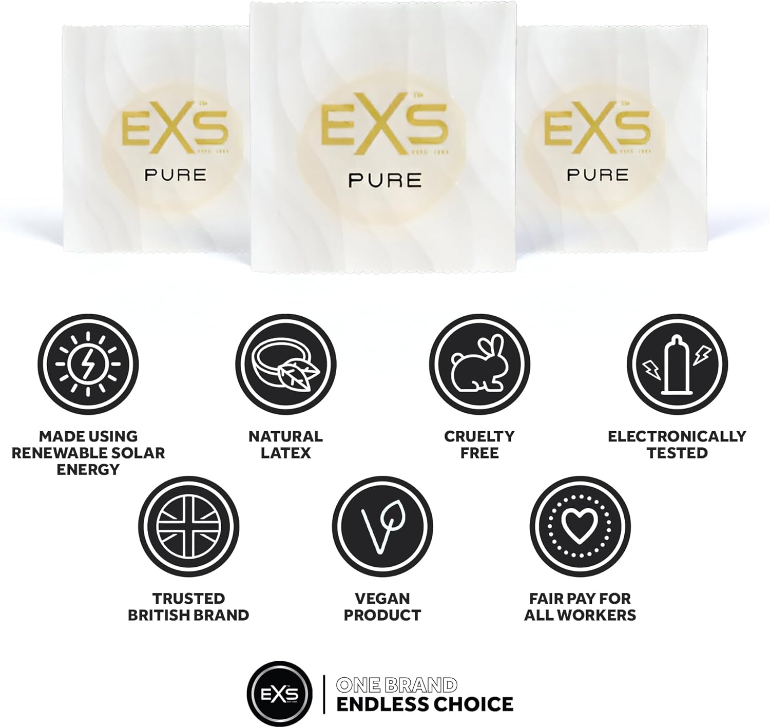 EXS Pure condoms (48pcs)