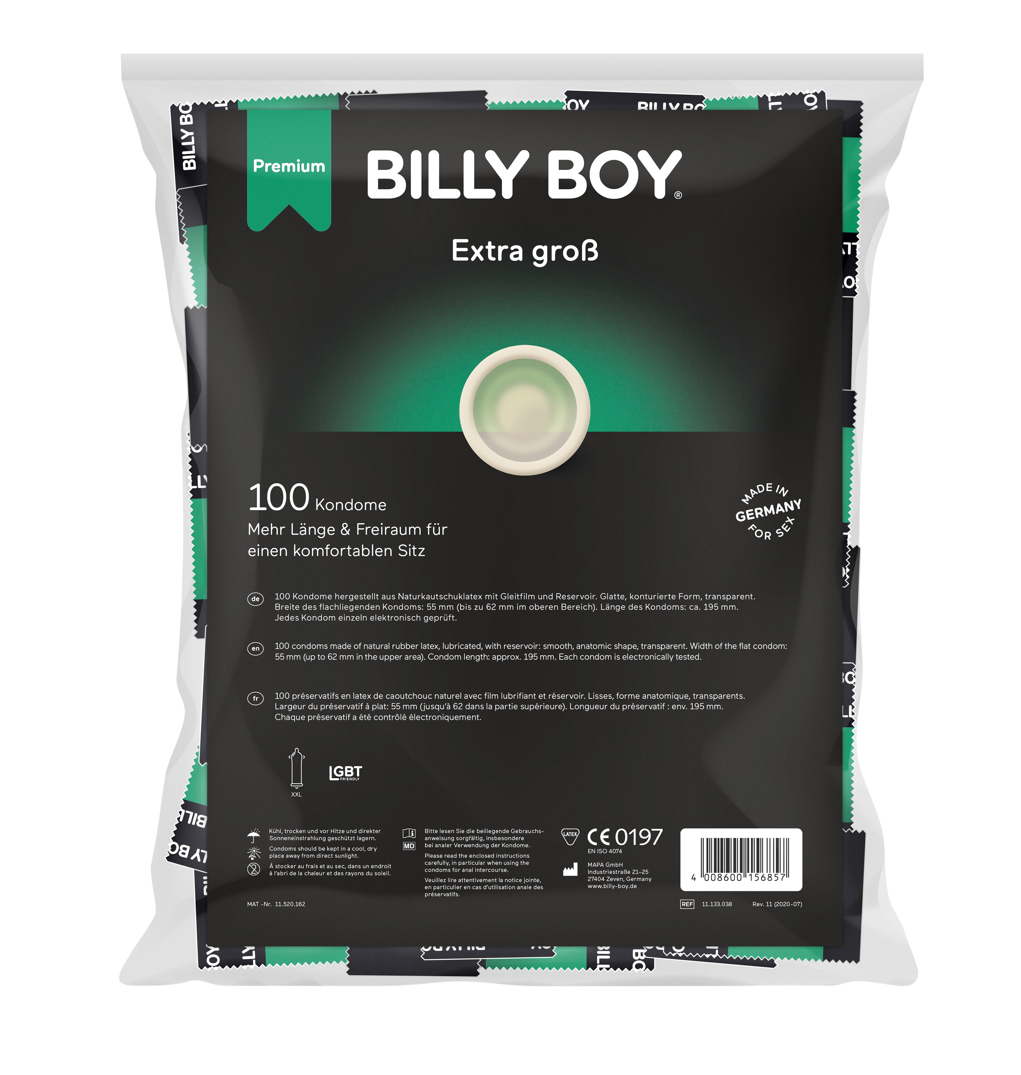 BILLY BOY XXL 100er Btl.