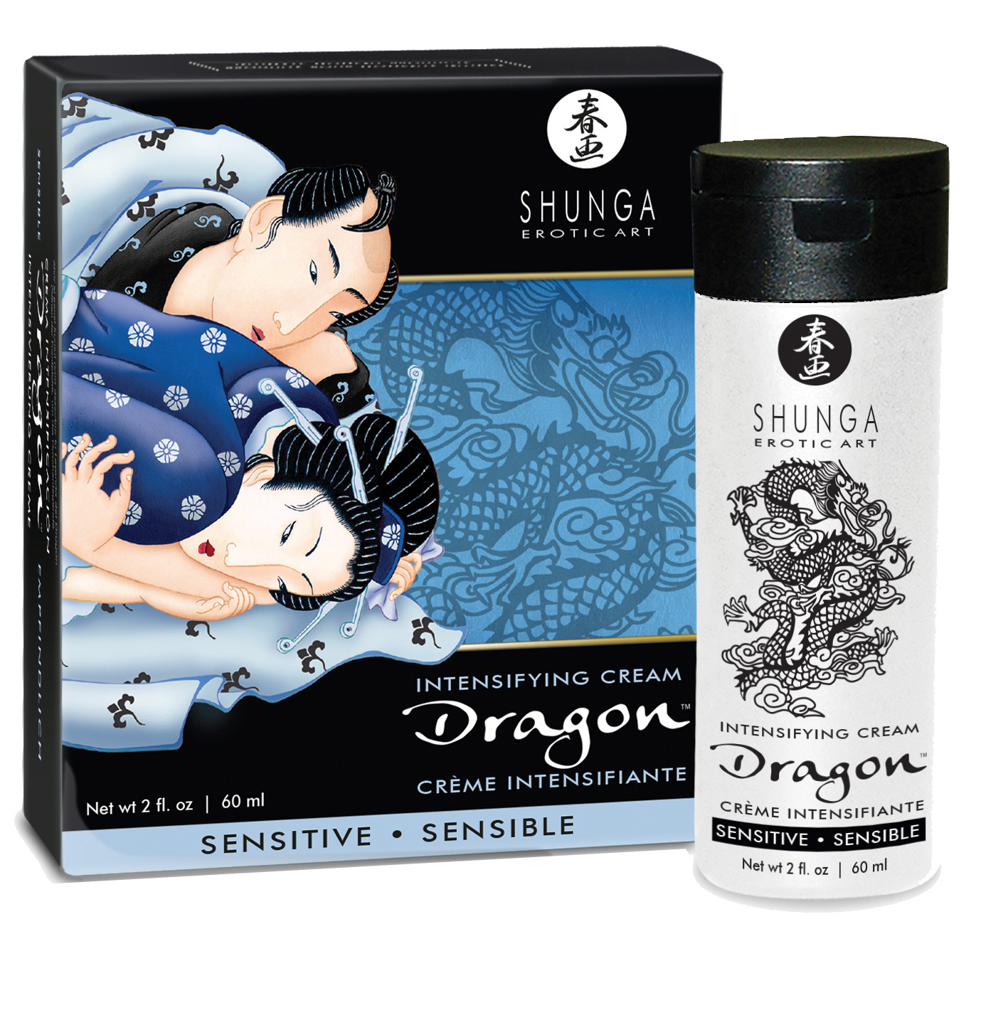 SHUNGA Dragon Sensitive Virility Cream 60ml