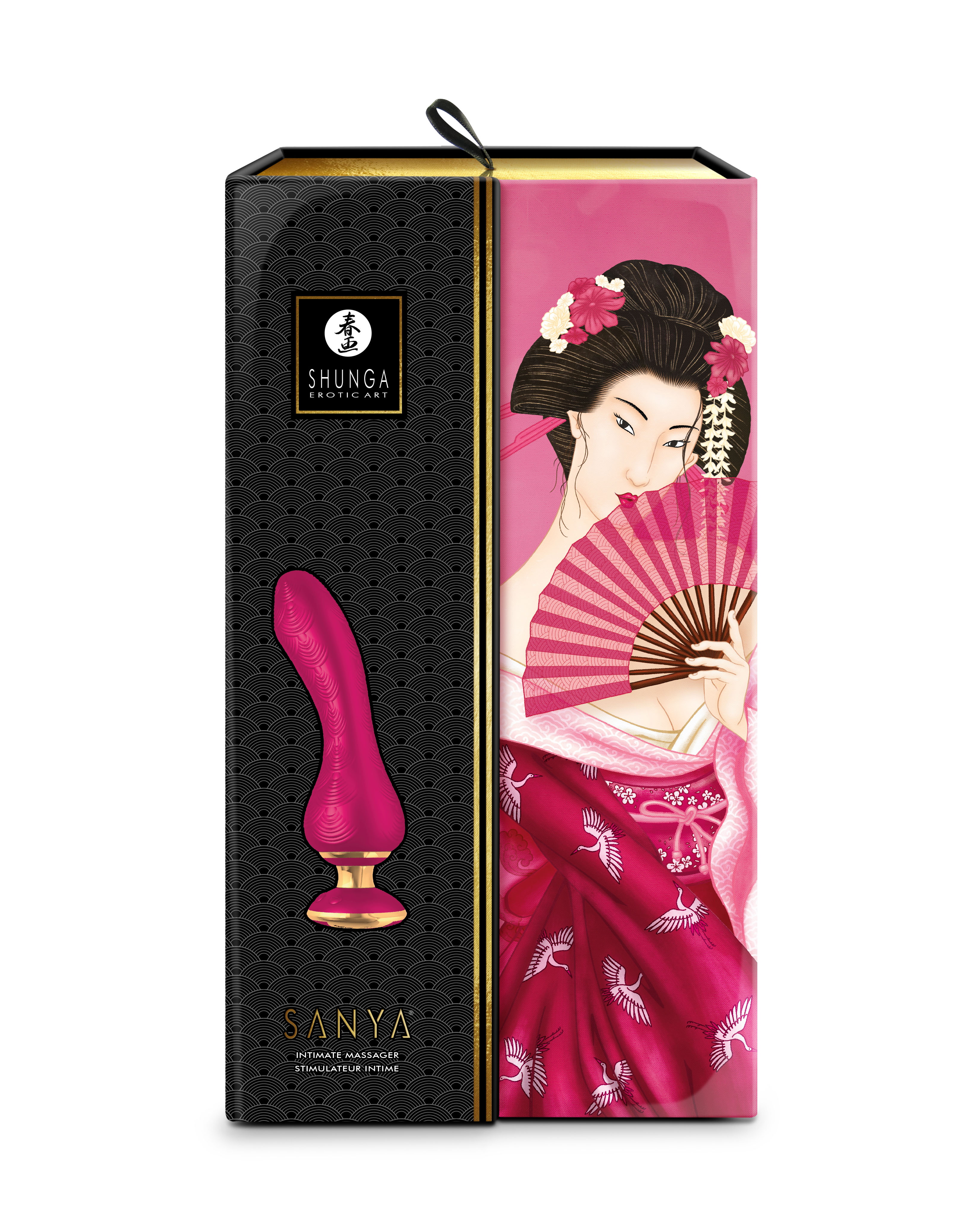 Shunga - SANYA - Intimate massager raspberry