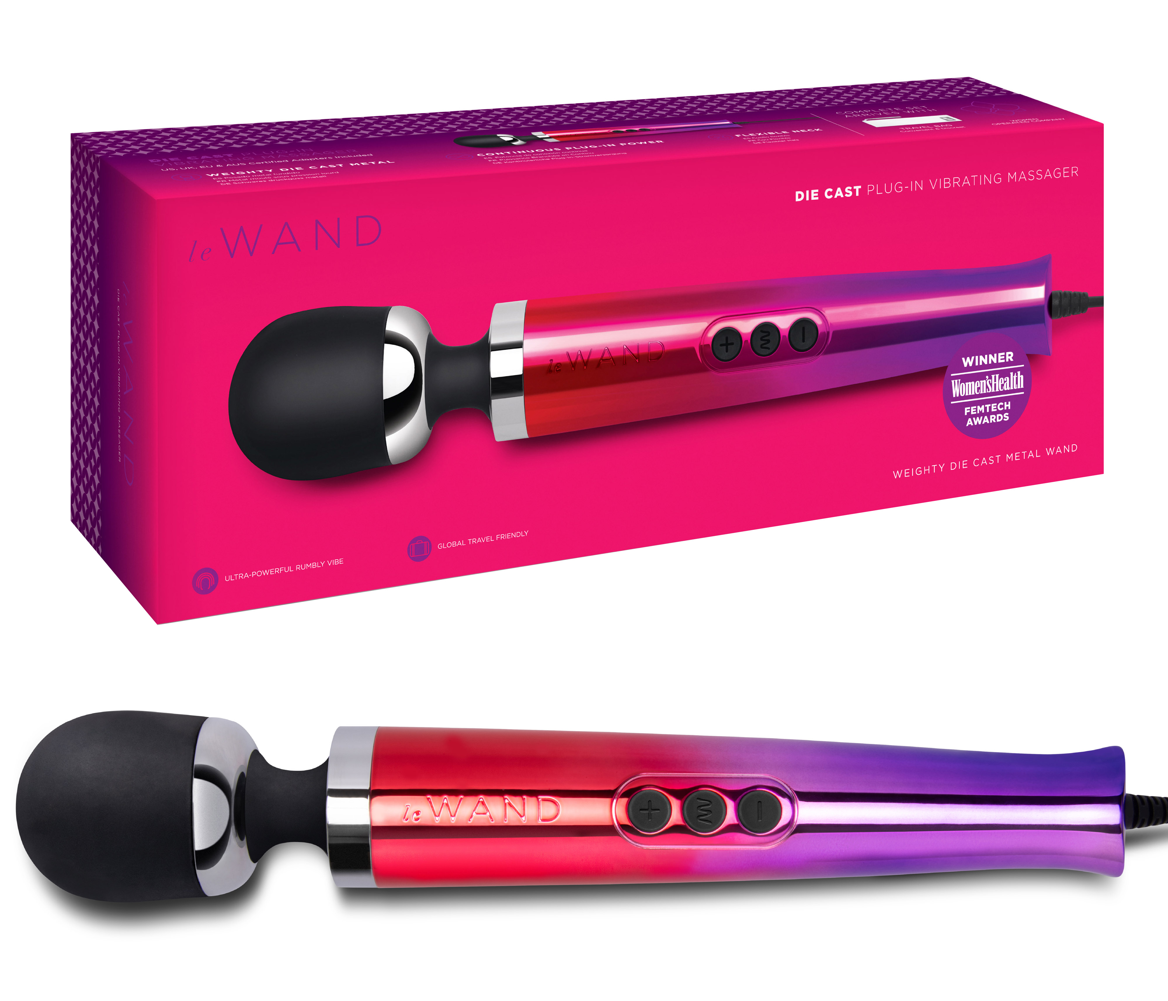 Le Wand Plug-In massager ombre