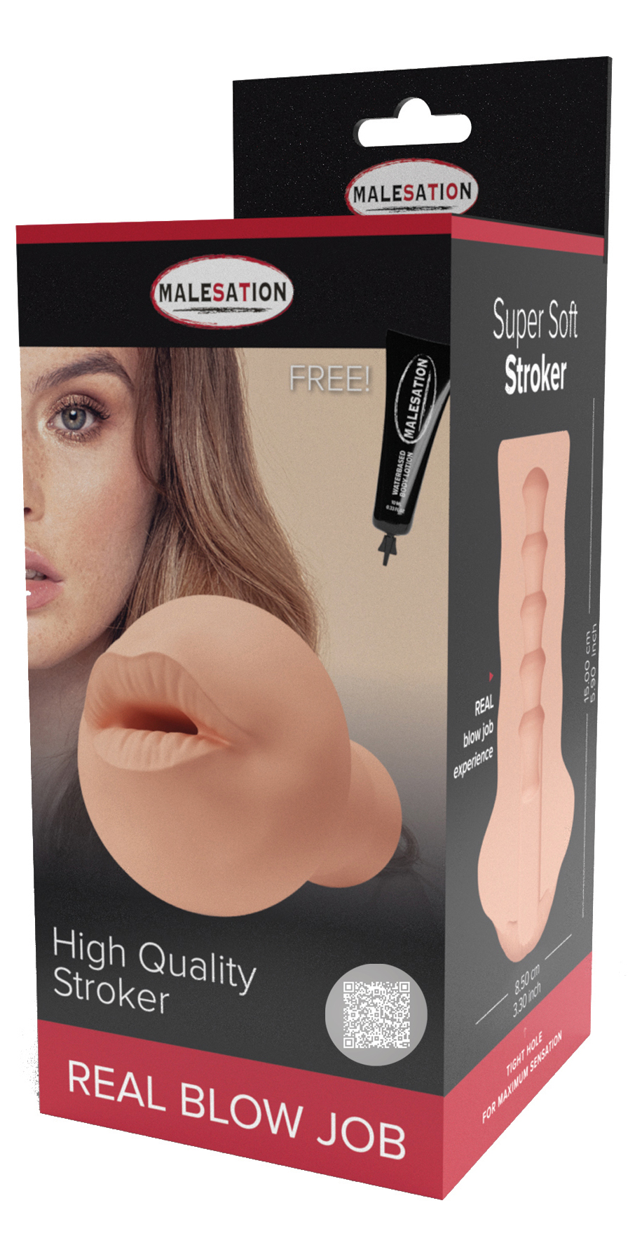 MALESATION Masturbator Real Blow Job Stroker