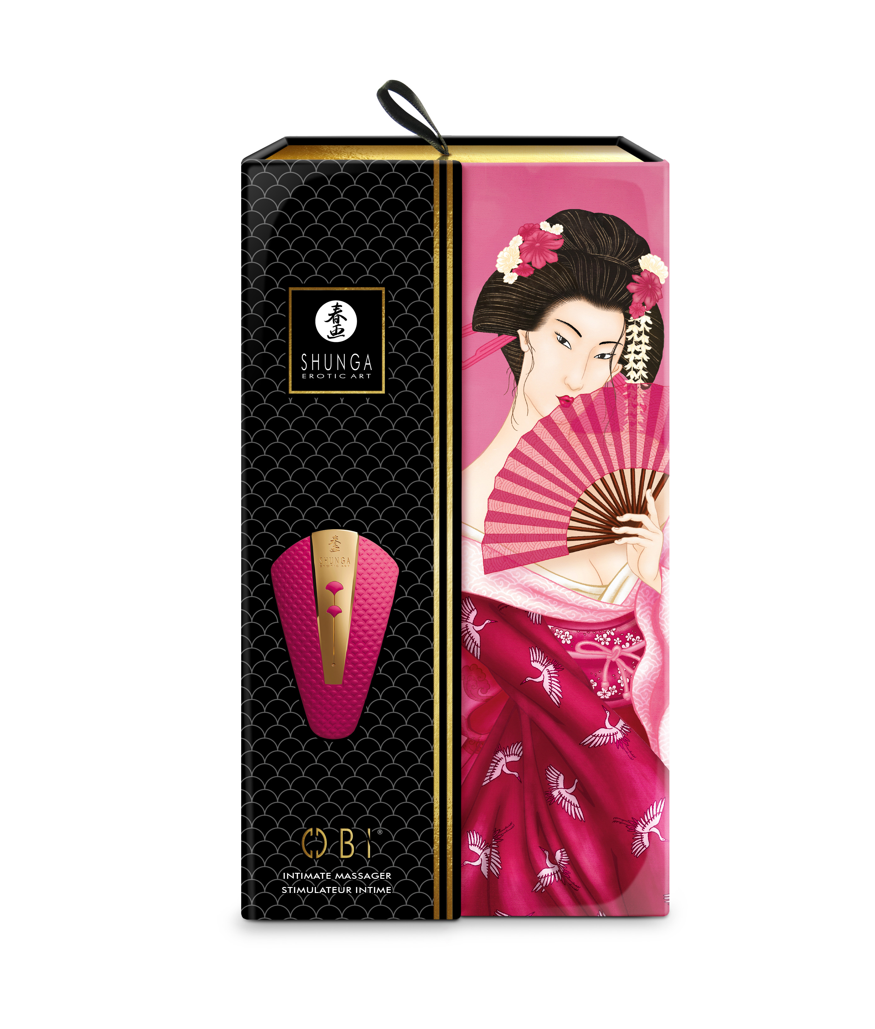 Shunga - OBI - Intimate massager raspberry Shunga - OBI - Intimate massager raspberry