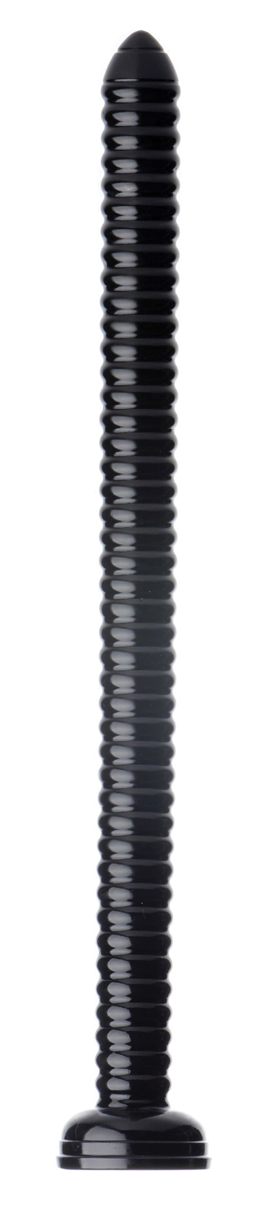 HOSED Ribbed Hose 19' Dildo black