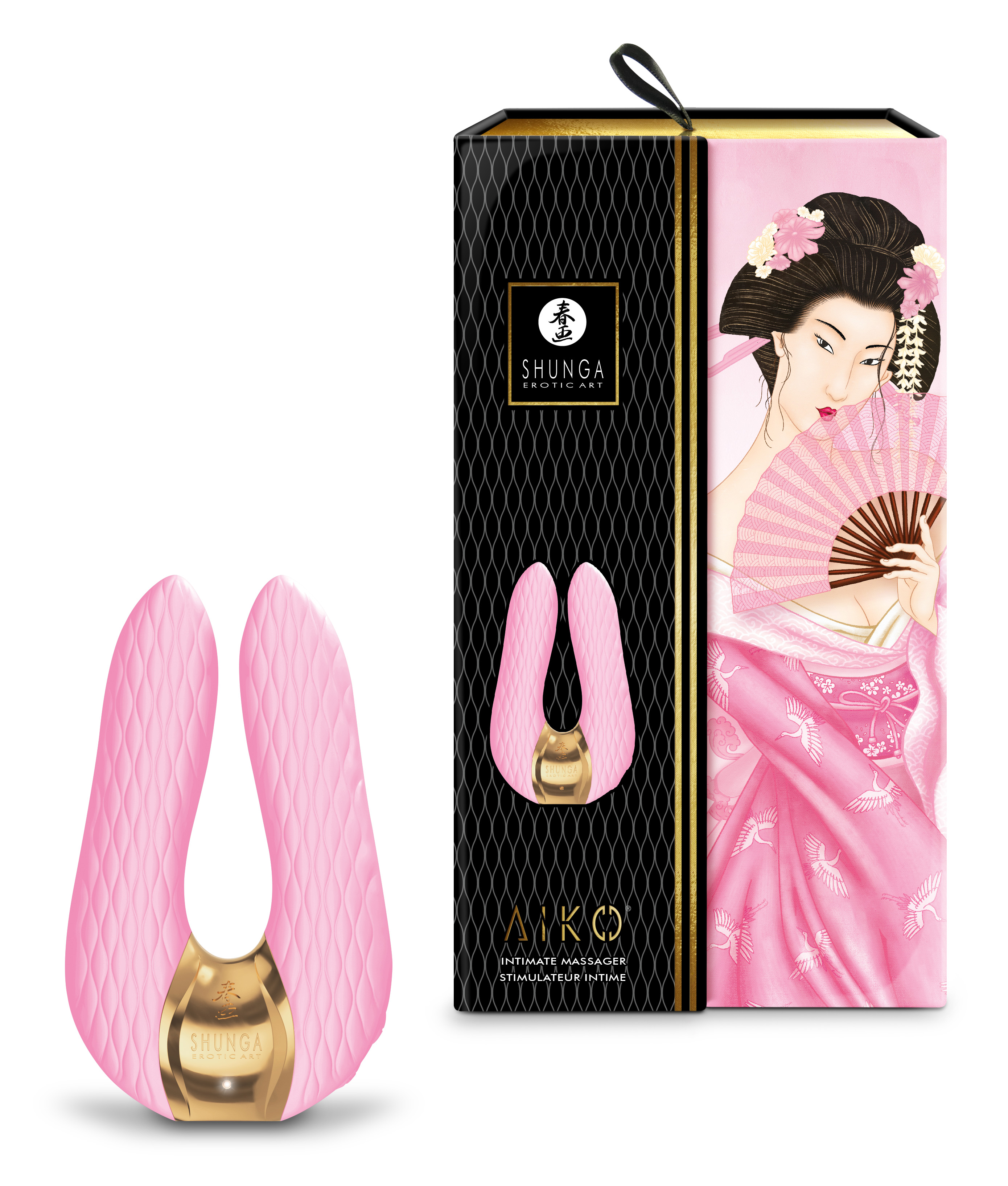 Shunga - AIKO - Intimate massager light-pink Shunga - AIKO - Intimate massager light-pink