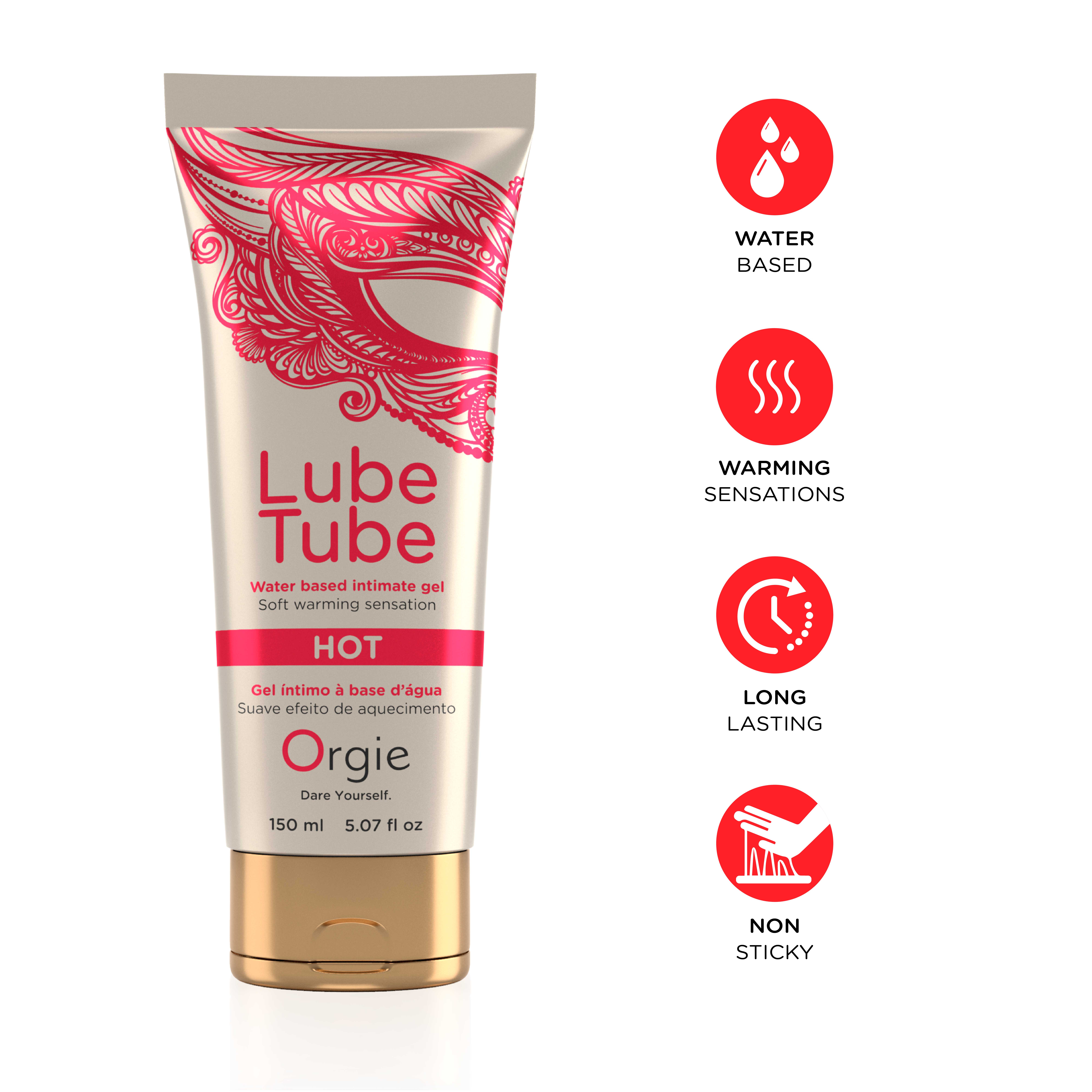 ORGIE Lube Tube Hot 150ml