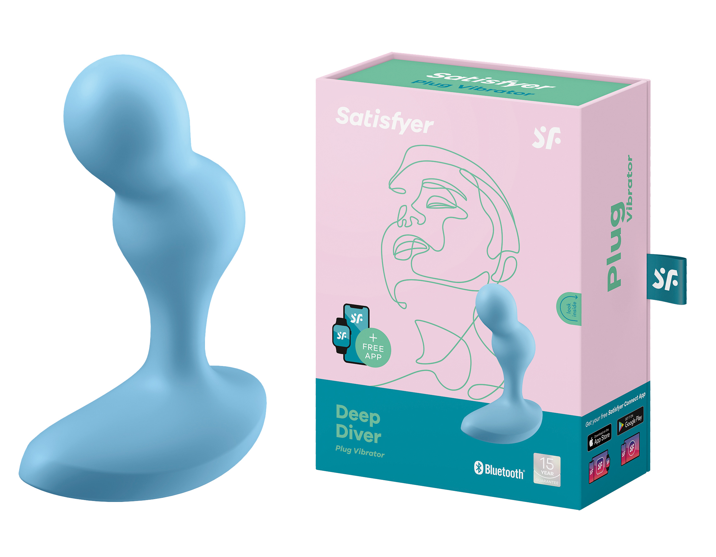 SATISFYER Deep Diver blue