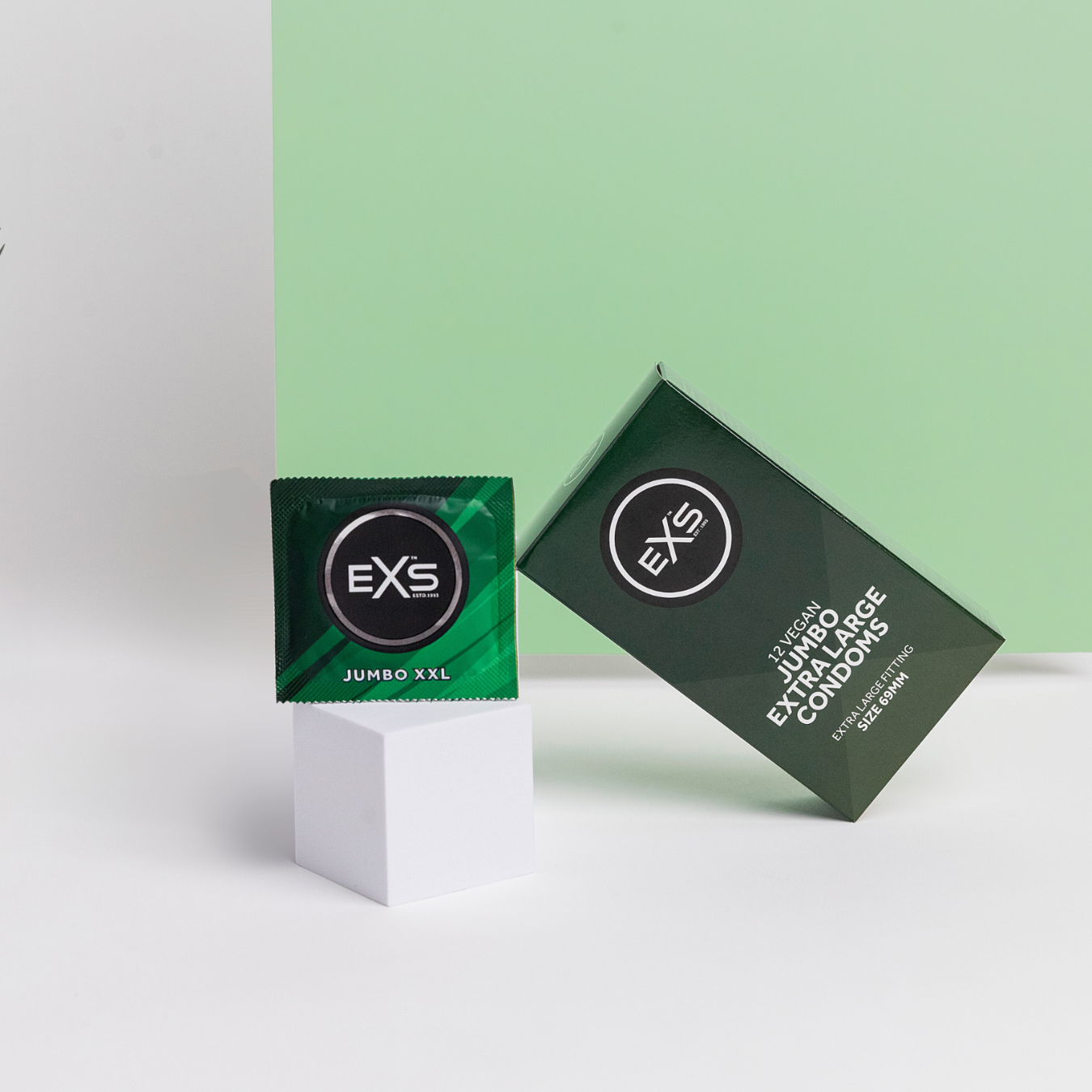 EXS Jumbo 69mm condoms (12pcs)