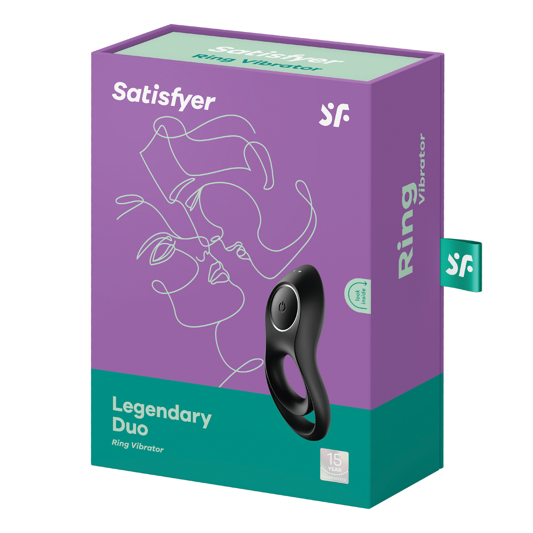 SATISFYER Legendary Duo Ring Vibrator black