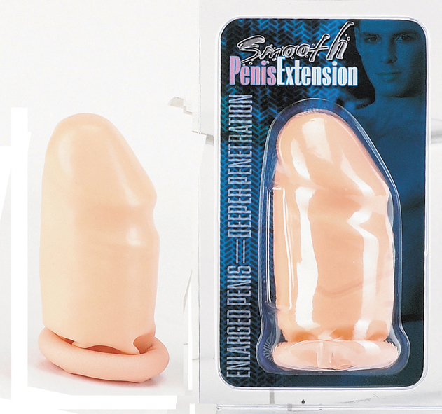 Smooth Latex Penis Extension (7cm)
