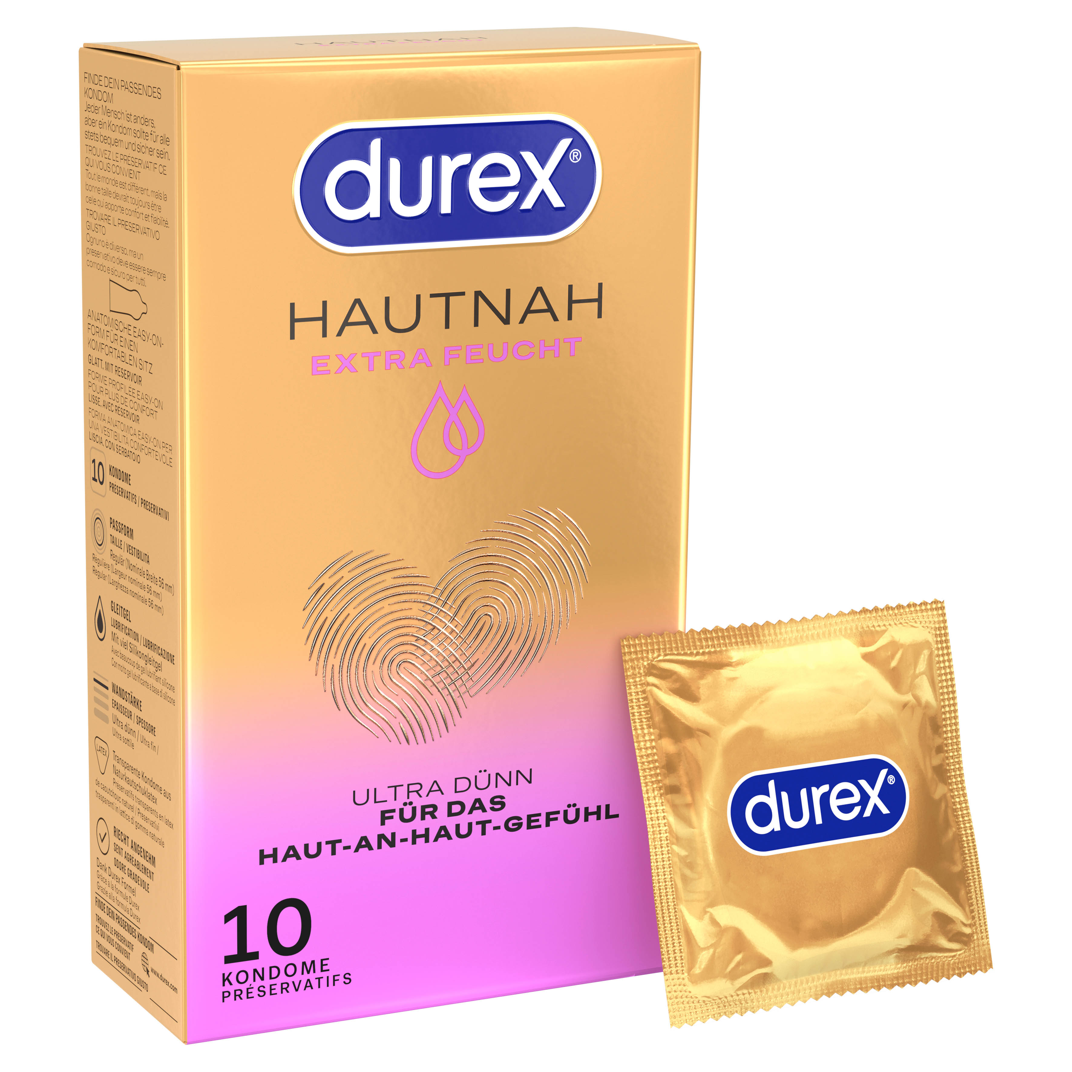 DUREX Hautnah Extra-Feucht 10 St.