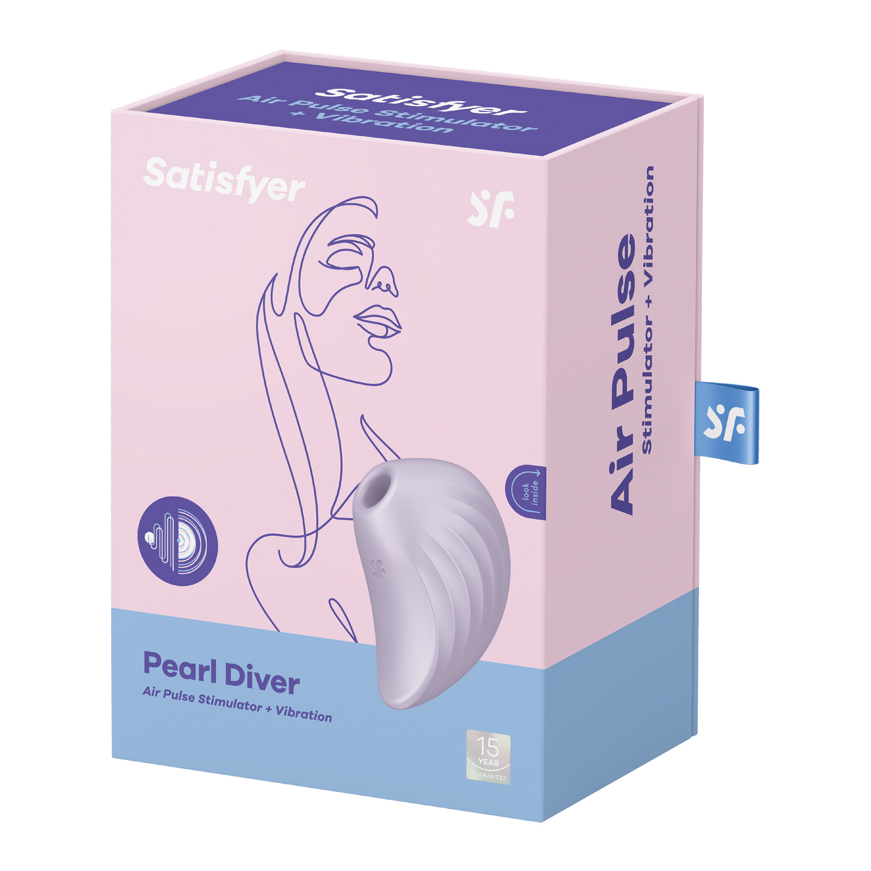 SATISFYER Pearl Diver violet