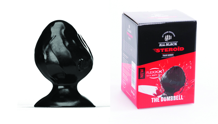 600000009643 ALL BLACK STEROID The Dumbbell Black