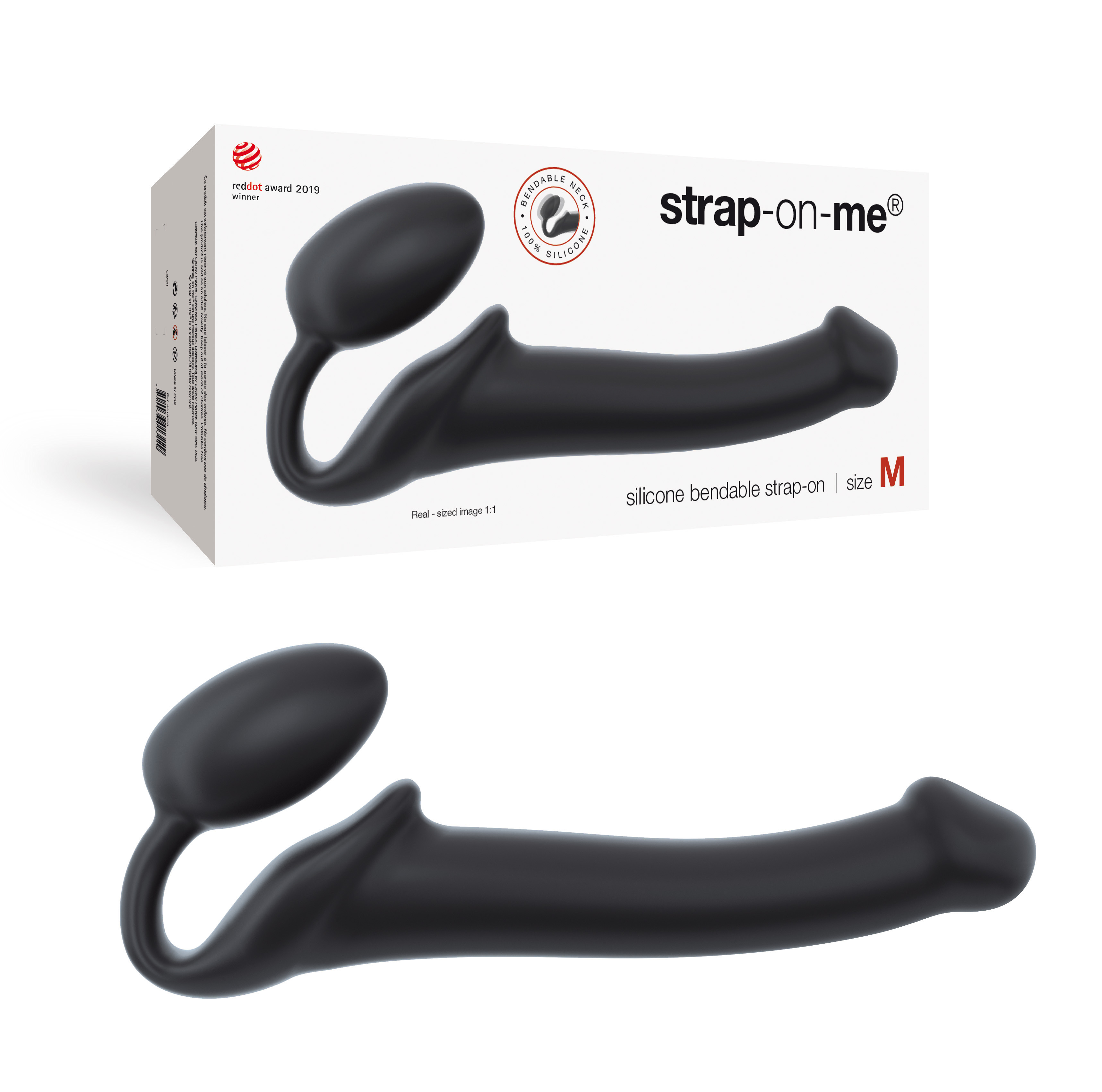 Strap-on-me Bendable Strap-on black M