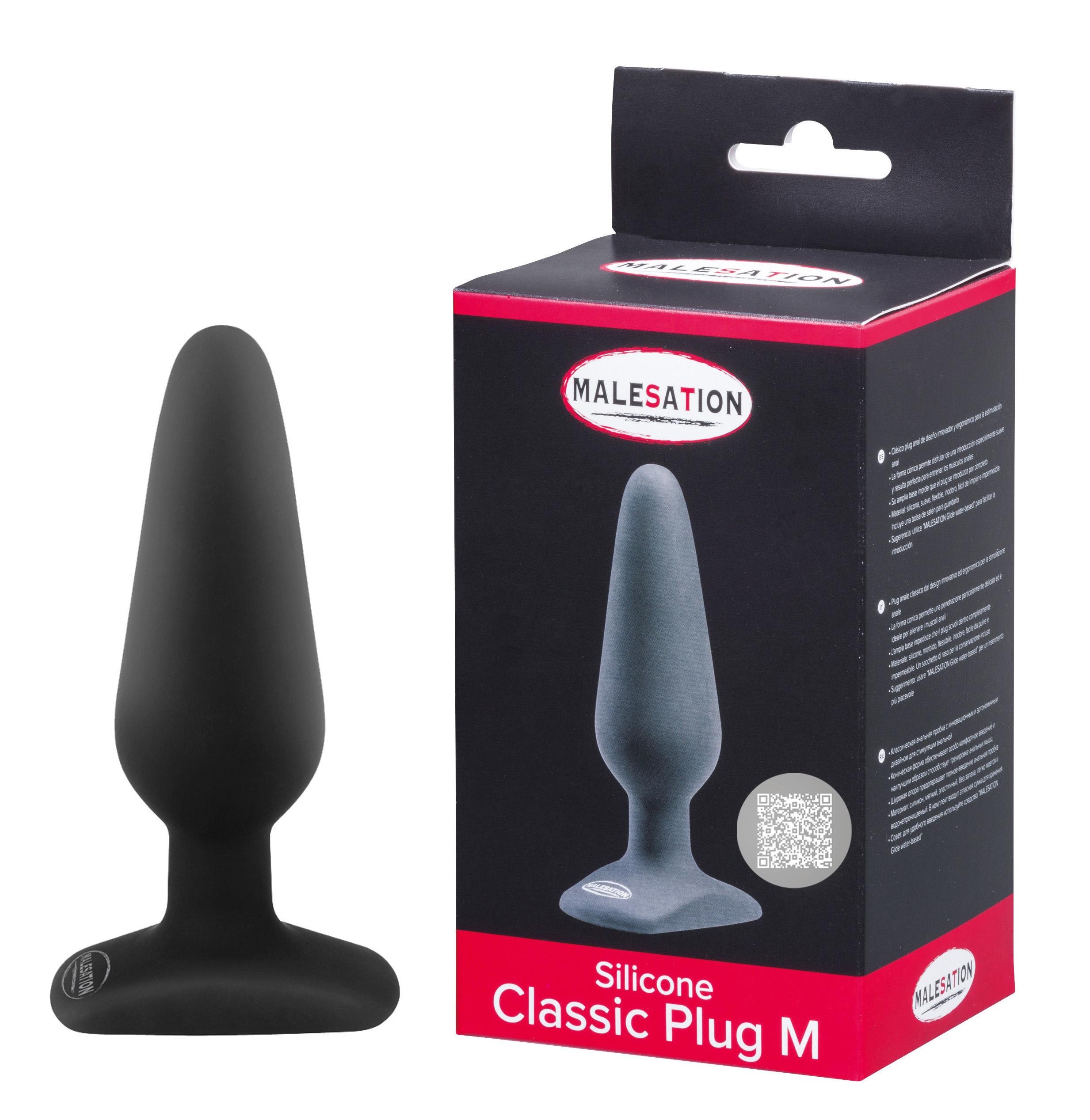 *MALESATION Silicone Classic Plug M