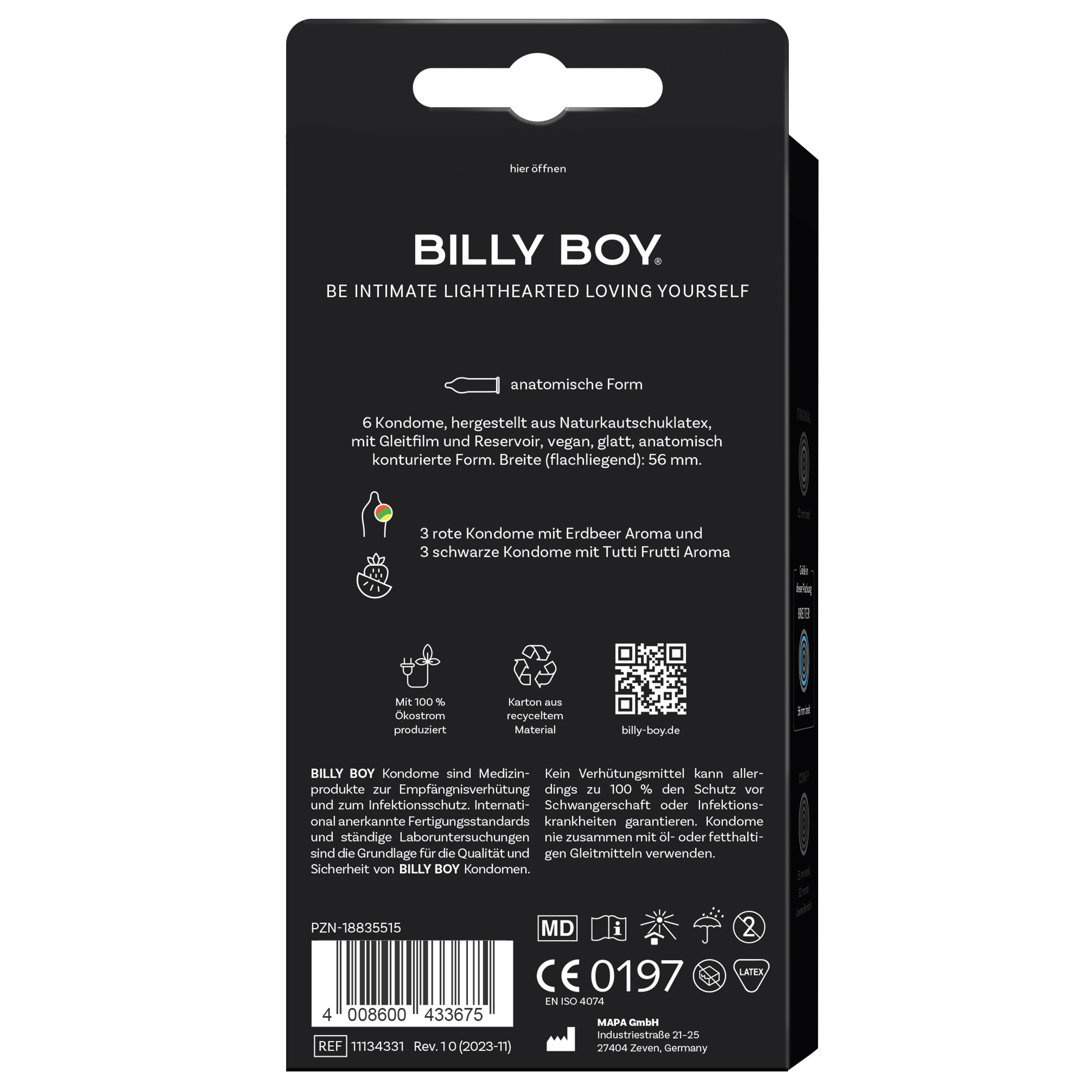 BILLY BOY Aroma Mix 6 St. SB-Pack.